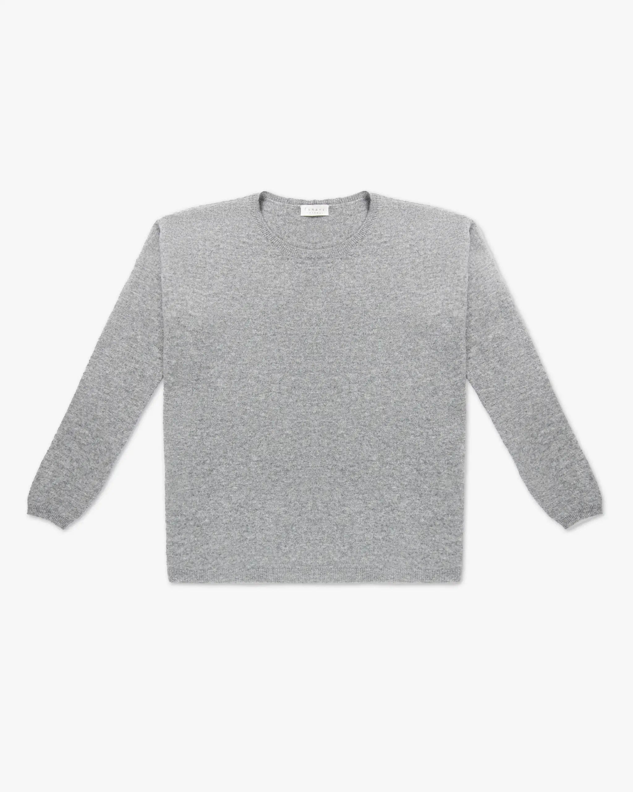 Figurbetontes Boxy-Crewneck mit Ärmeln von Lunaria