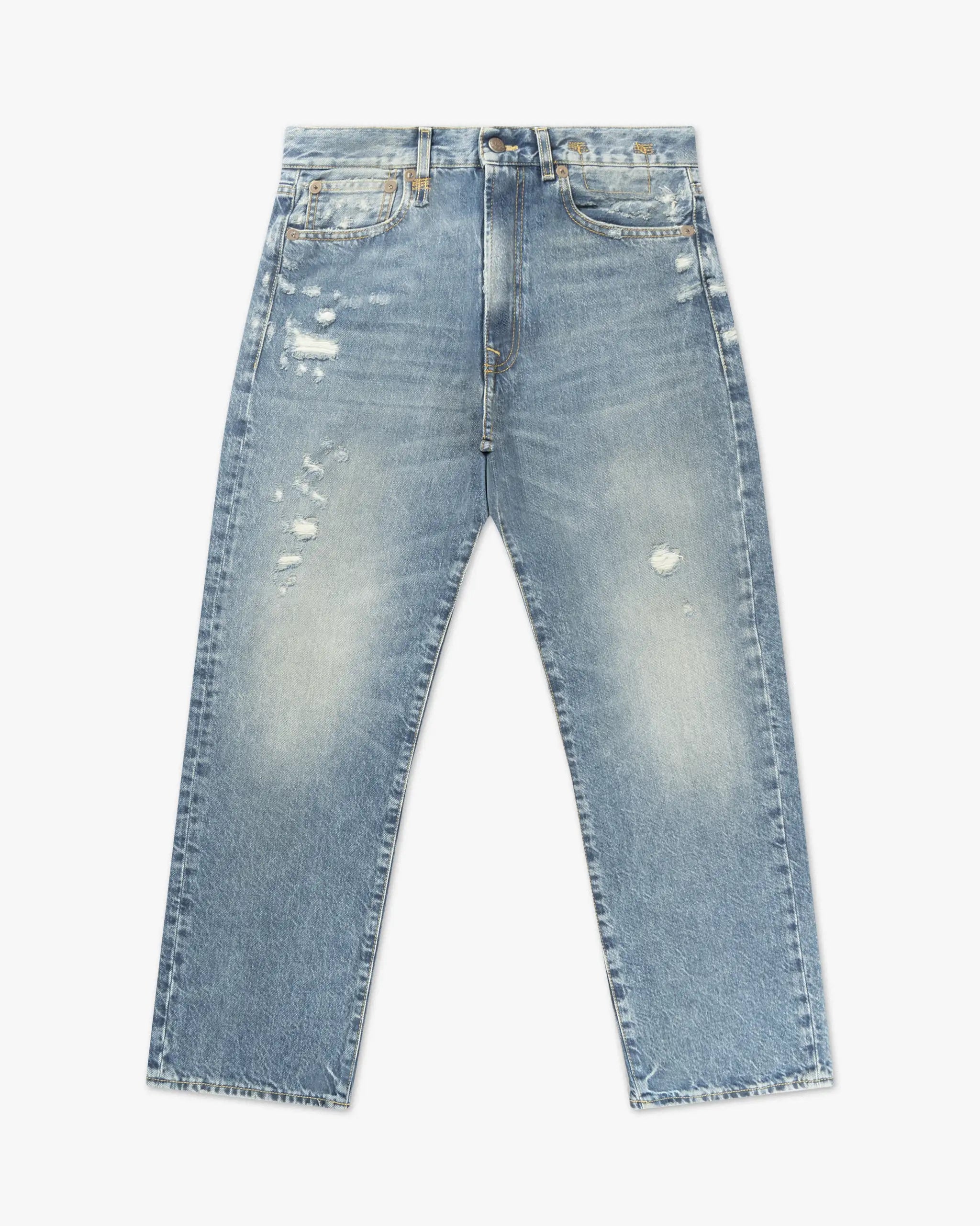 Boyfriend Jeans mit Distressed-Details von R13