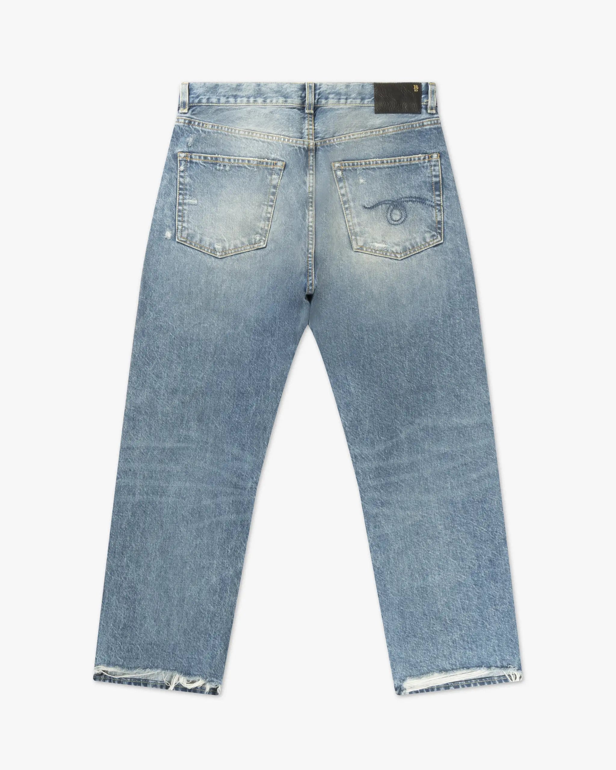 Boyfriend Jeans mit Distressed-Details von R13