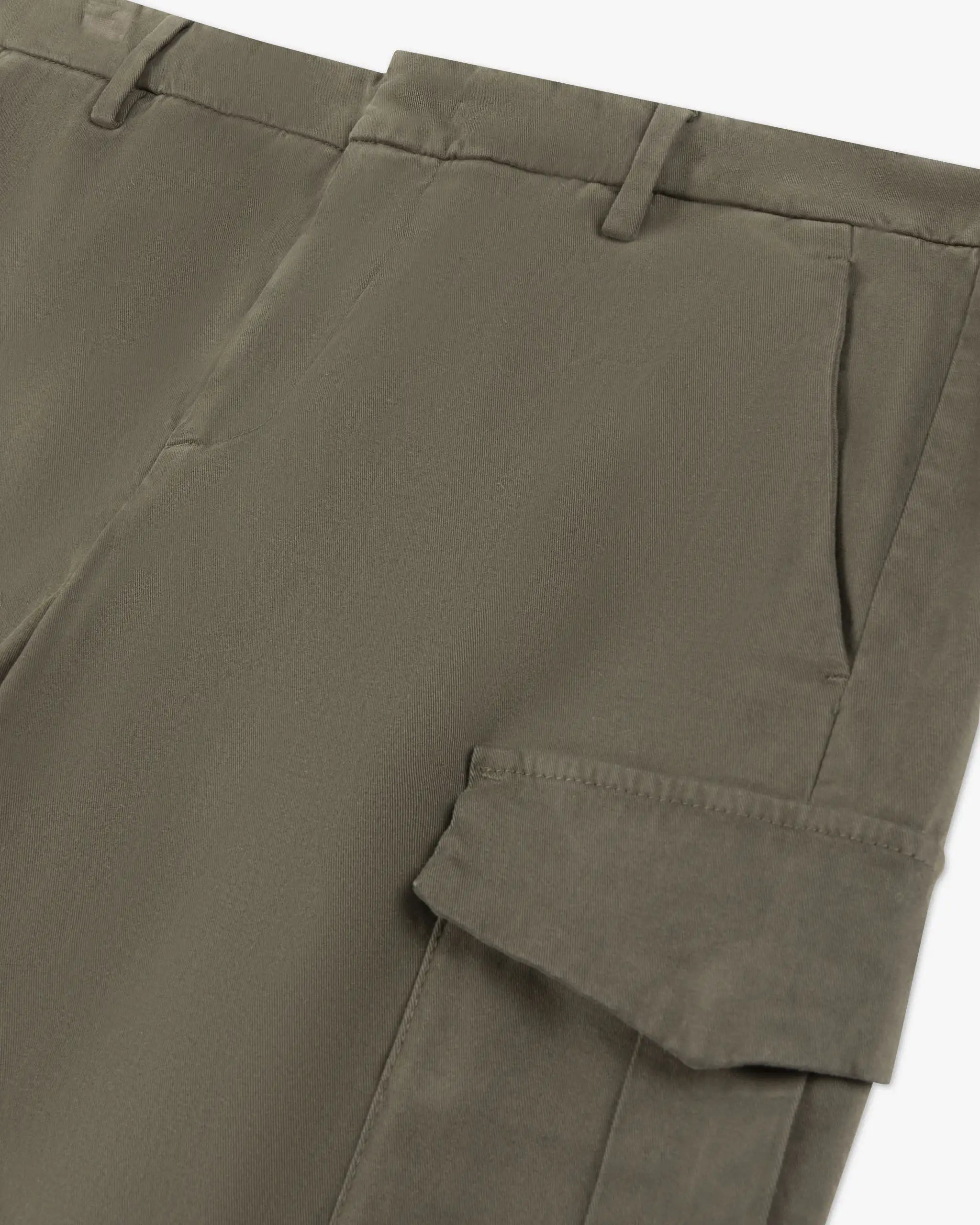 Eddy Baumwoll Stretch Slim Cargo von Dondup