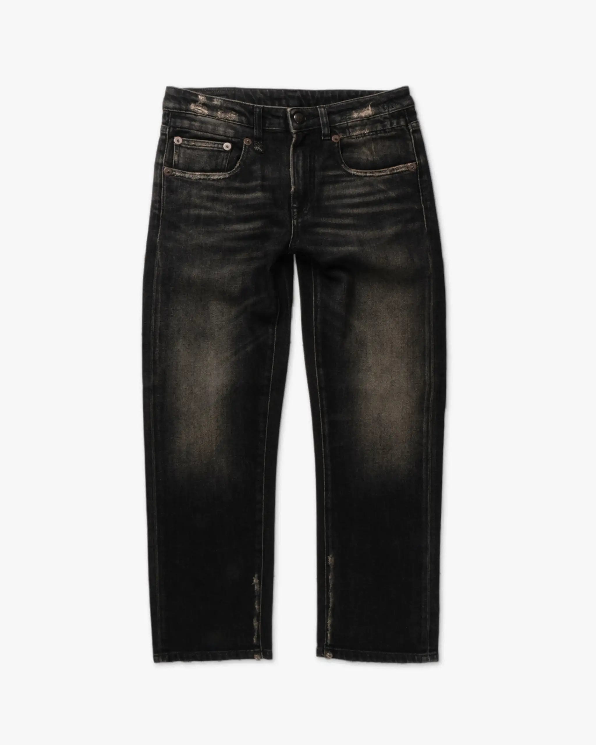 Boy Straight Cropped Denim Jeans von R13 New York