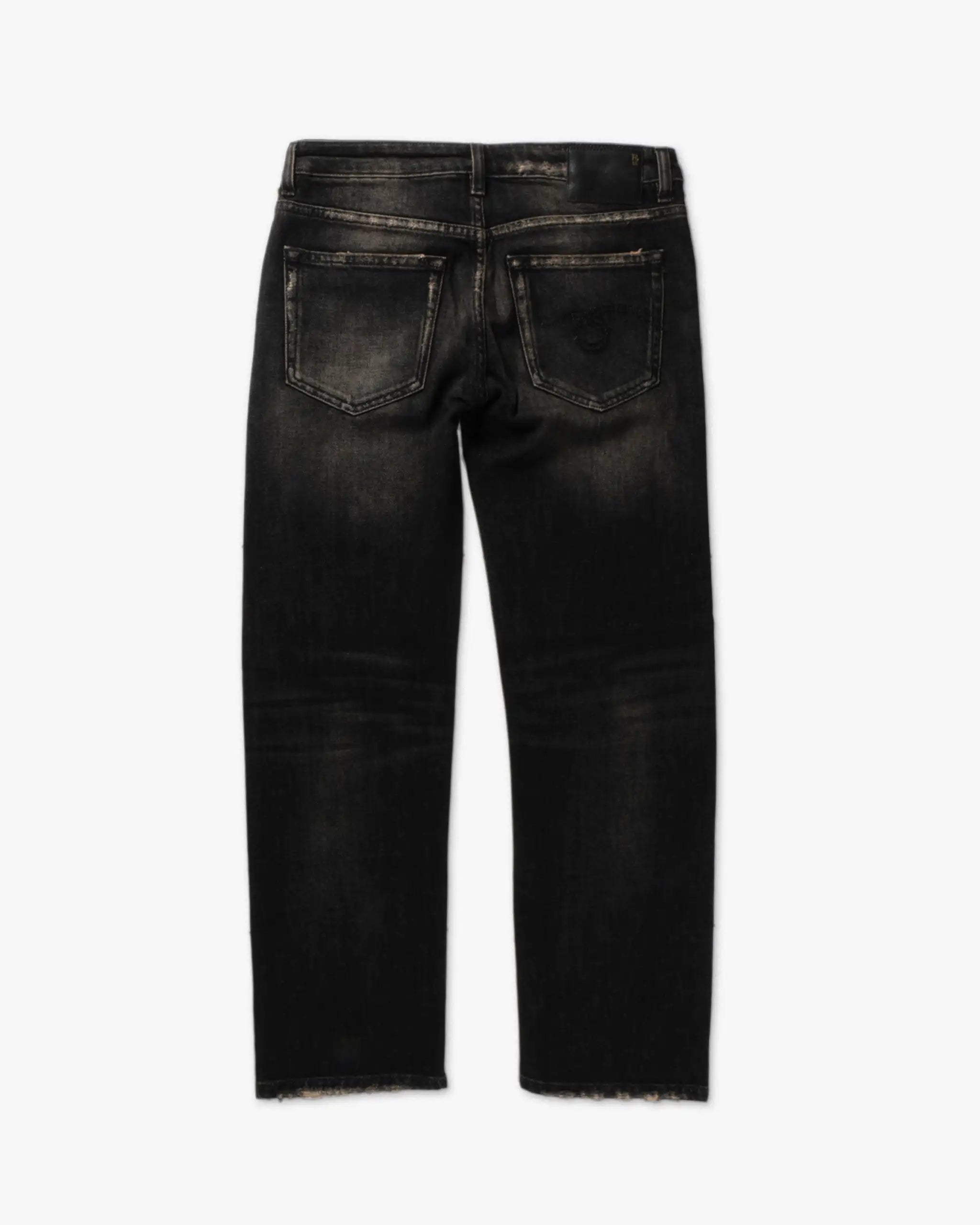 Boy Straight Cropped Denim Jeans von R13 New York