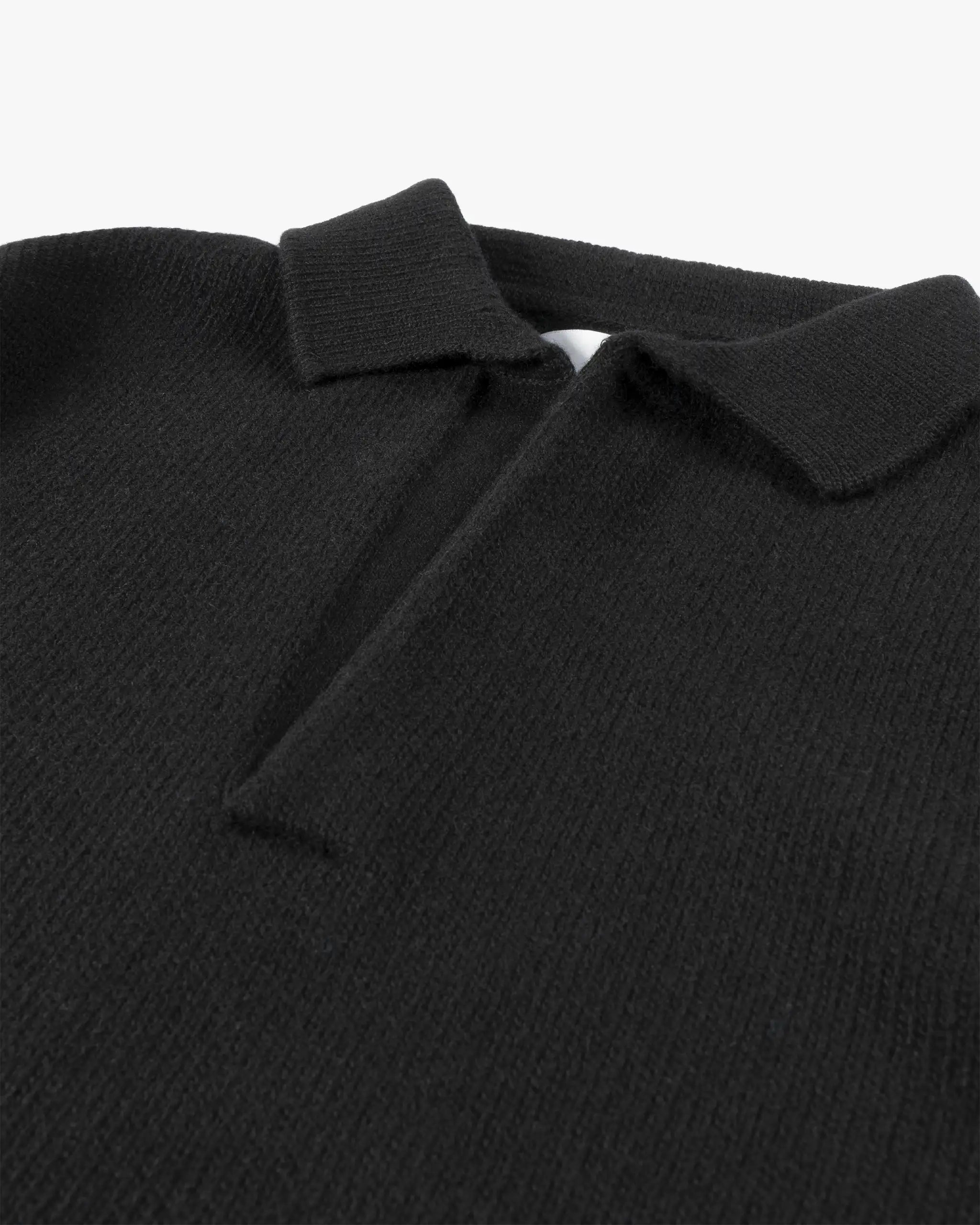 Weiches Poloshirt aus Lammwolle von Seven Gauge