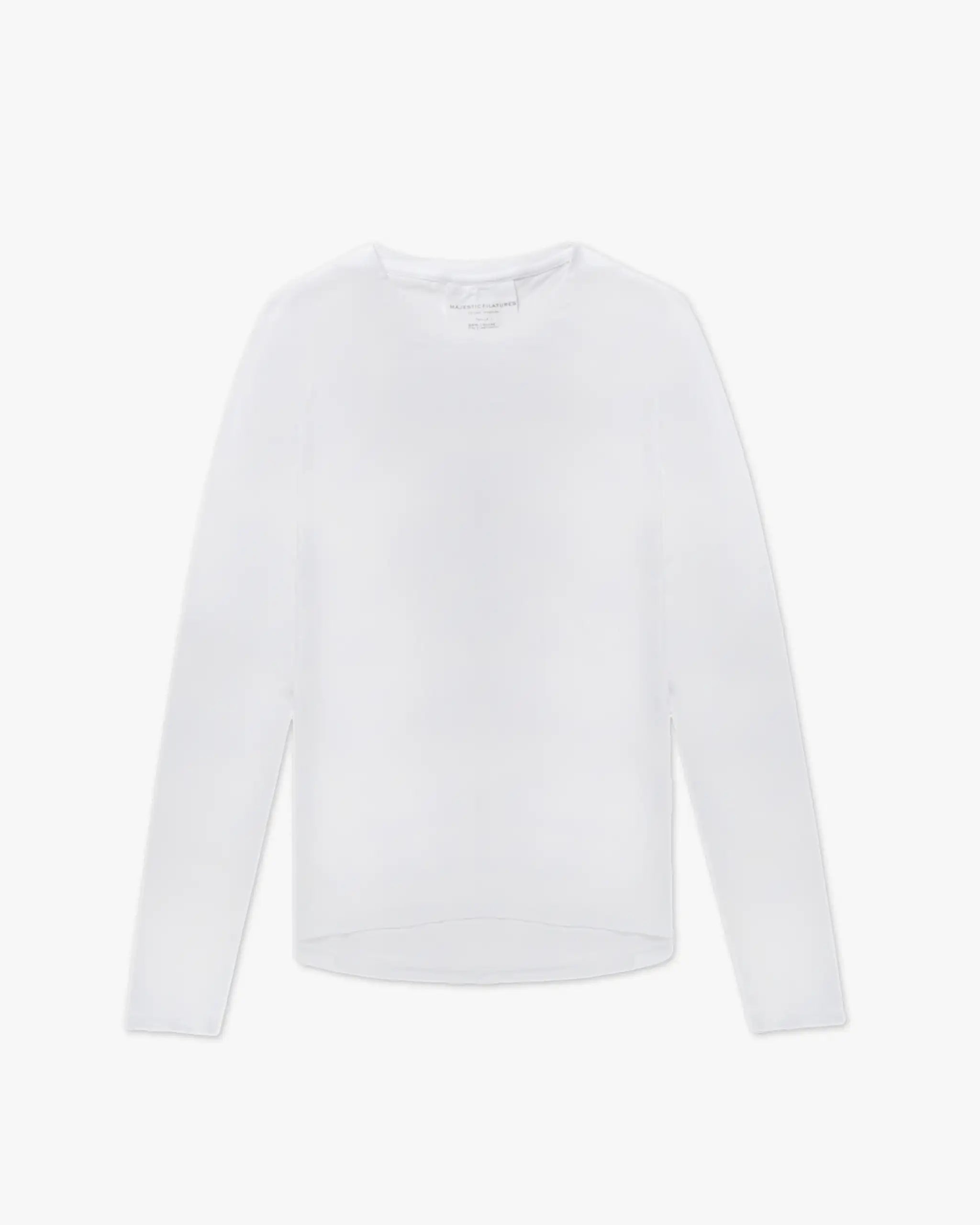 Oversize Crew-Neck-Shirt mit regulären Nähten von Majestic