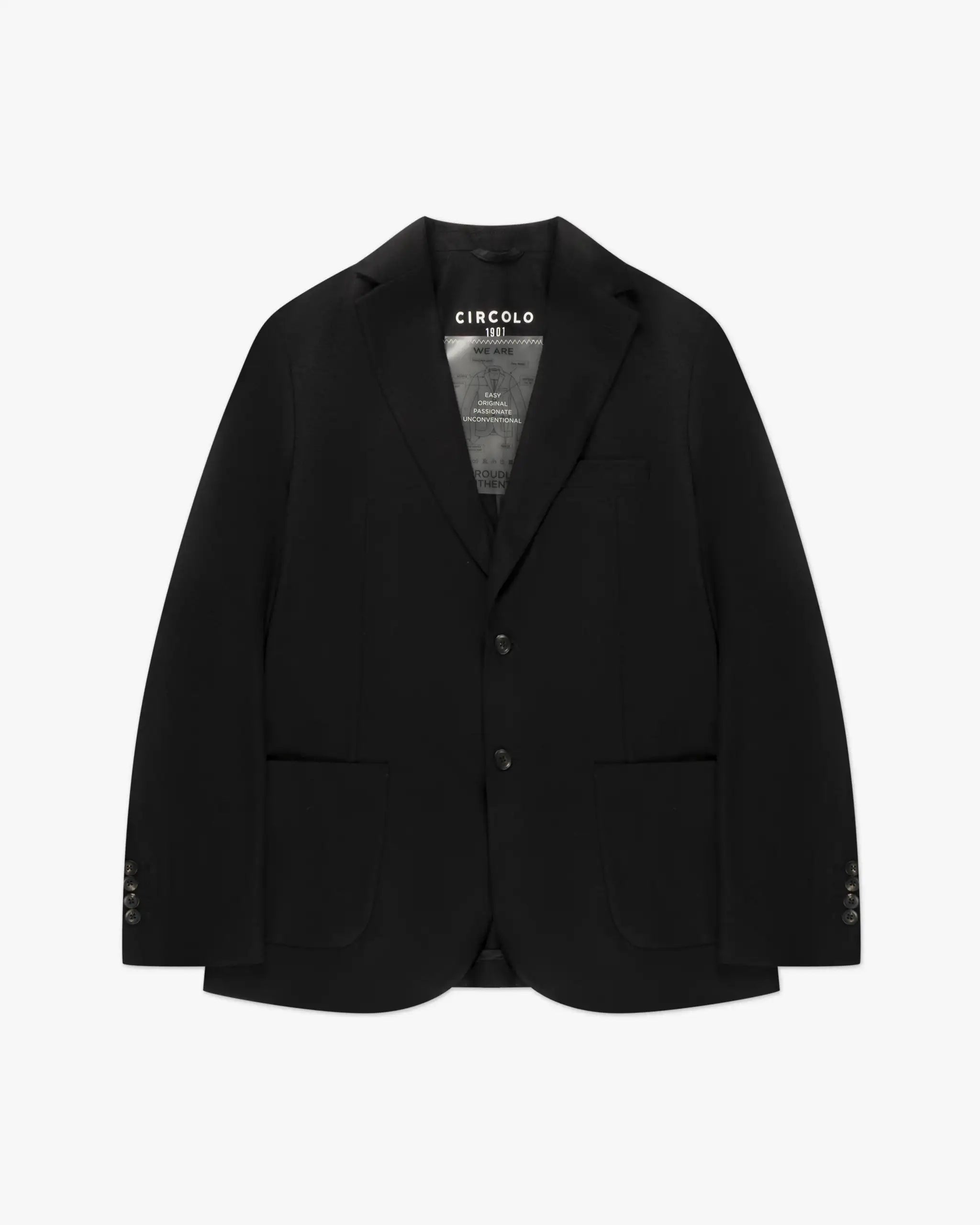 Schurwolle Stretch Blazer von Circolo