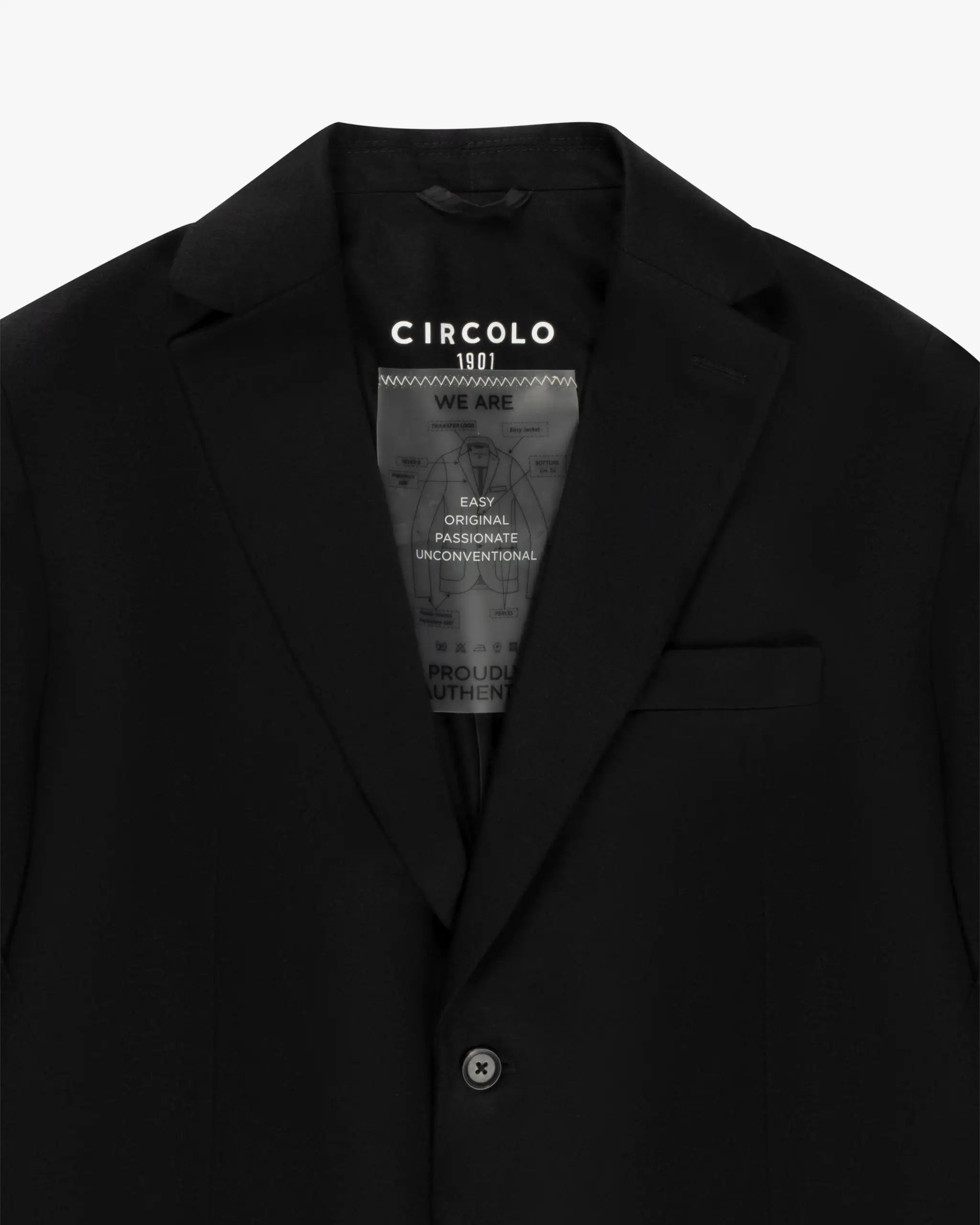 Schurwolle Stretch Blazer von Circolo