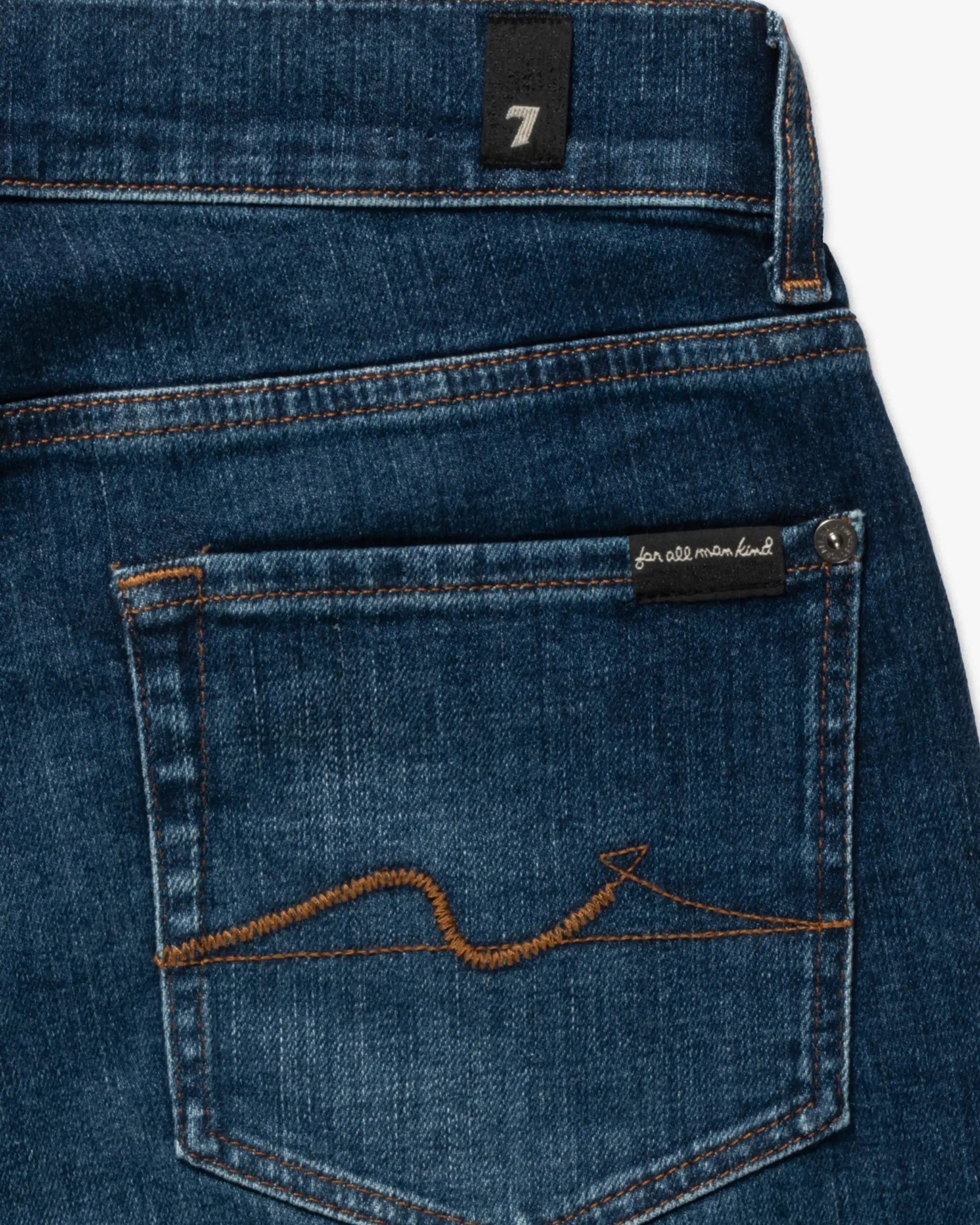 Slimmy Tapered Denim Jeans von 7 For All Mankind