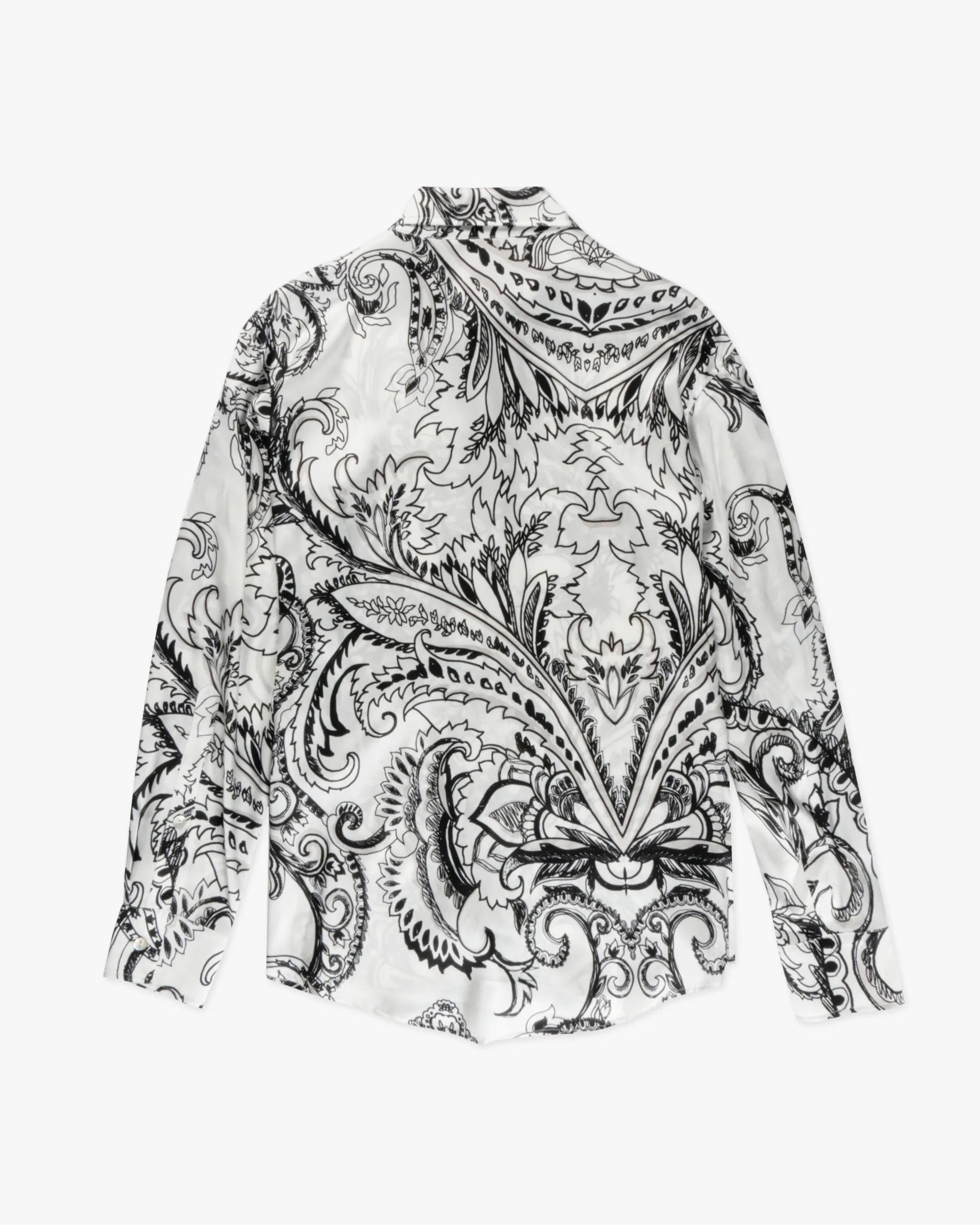 Chinesischer-Drachen-Print-Bluse von Kitagi