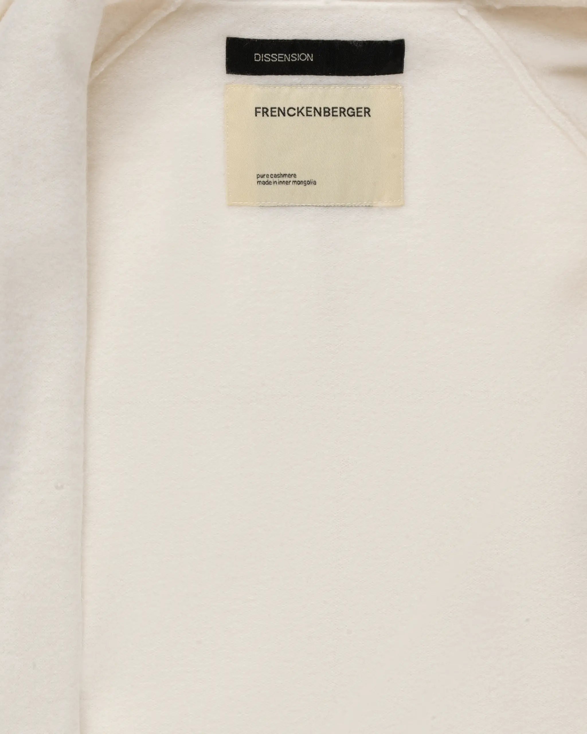 Weiße Großvater Strickjacke von Freckenberger