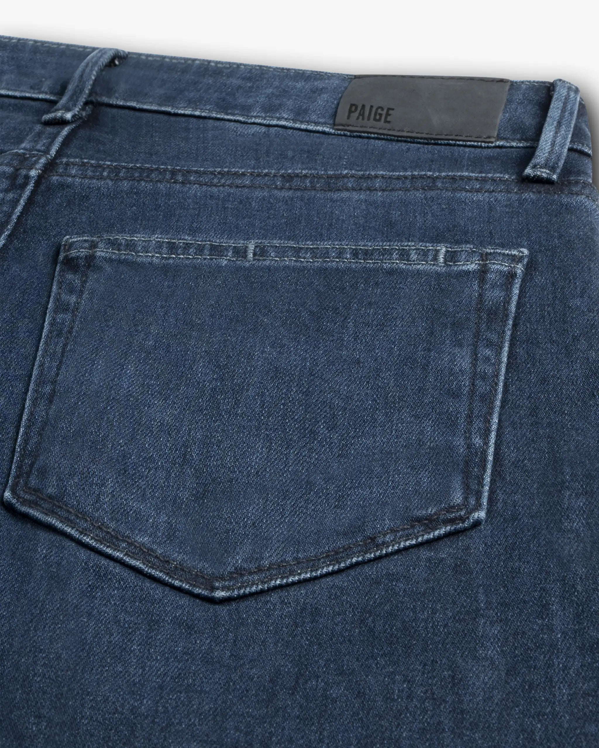 Praline dunkelblaue Leenah Denim mit langem ausgestelltem Bein von Paige