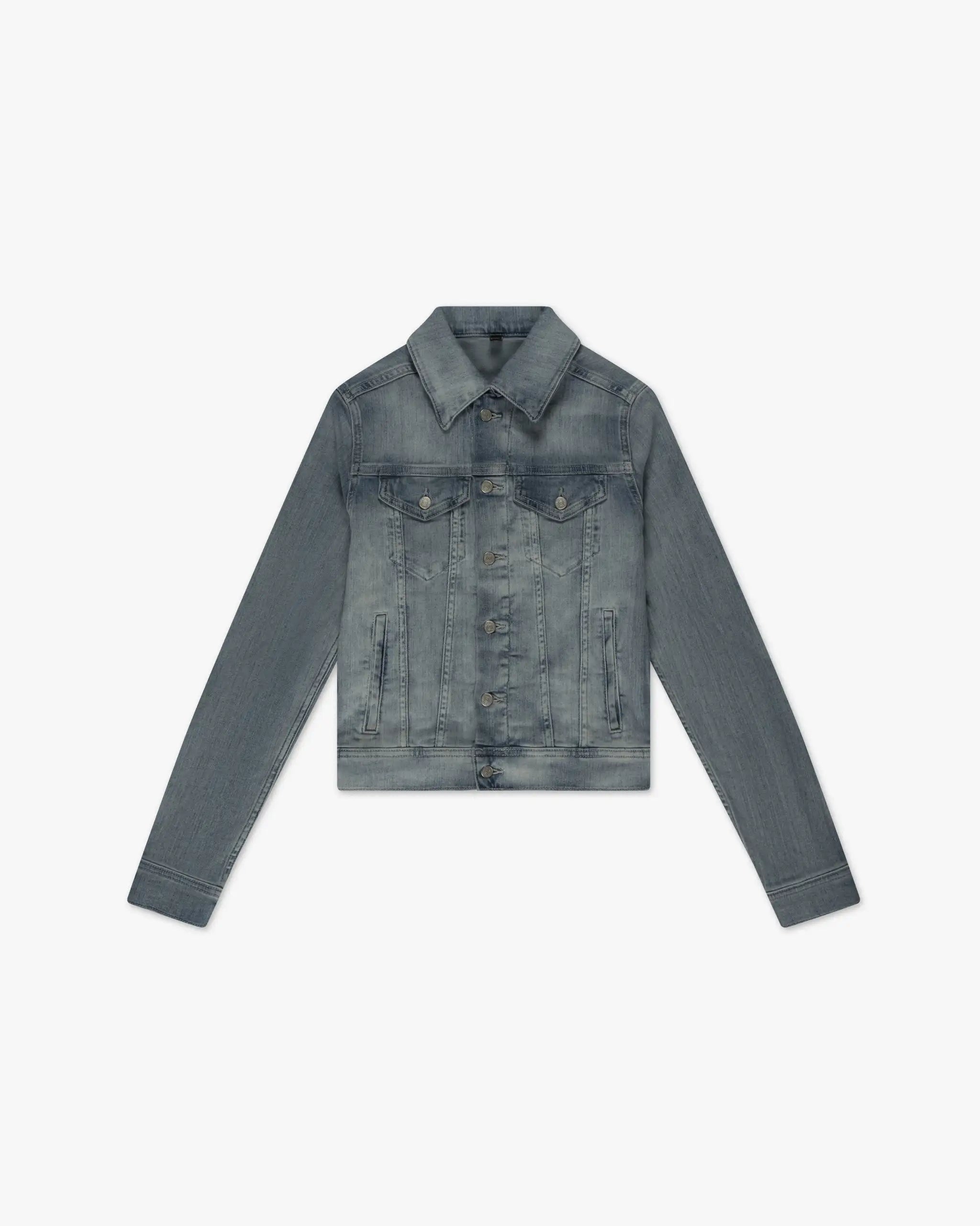 Blaue Jeansjacke von True Religion