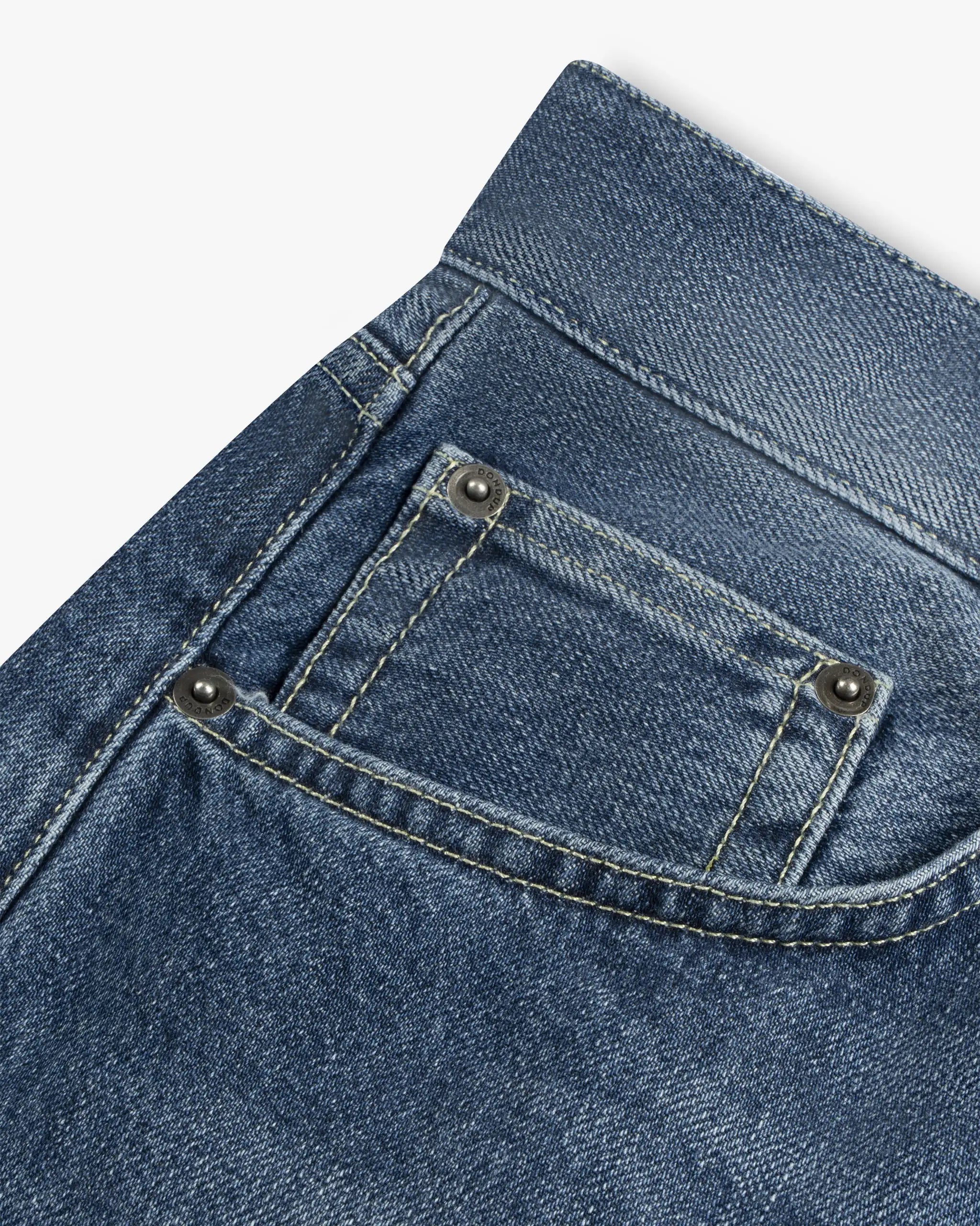 Dunkelblaue Bray New Regular Fit Denim Jeans von Dondup