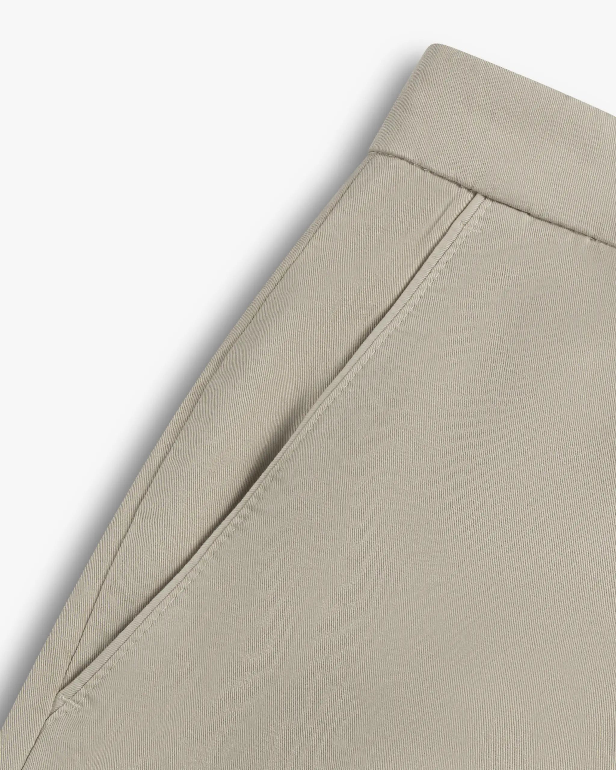 Sandfarbene Bermuda Manheim Gabardine Stretch von Dondup