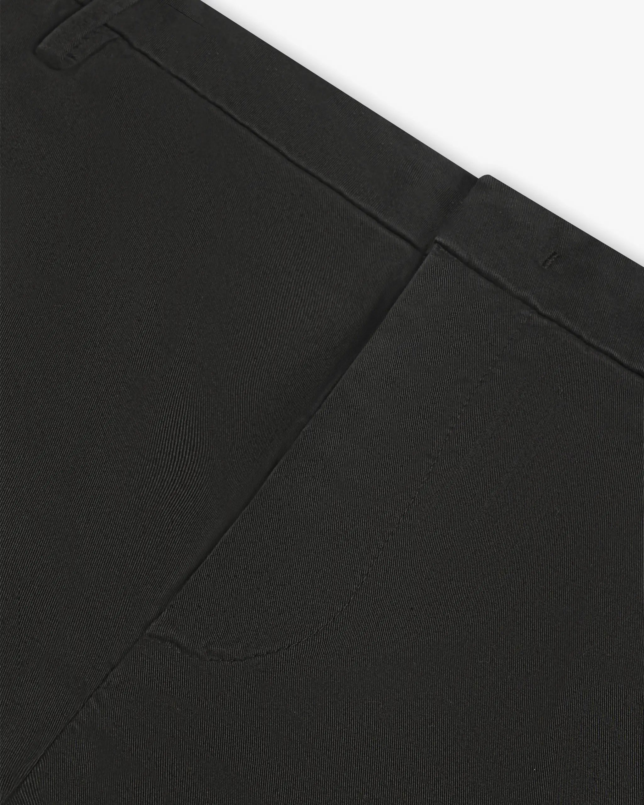 Schwarze Bermuda Manheim Gabardine Stretch von Dondup