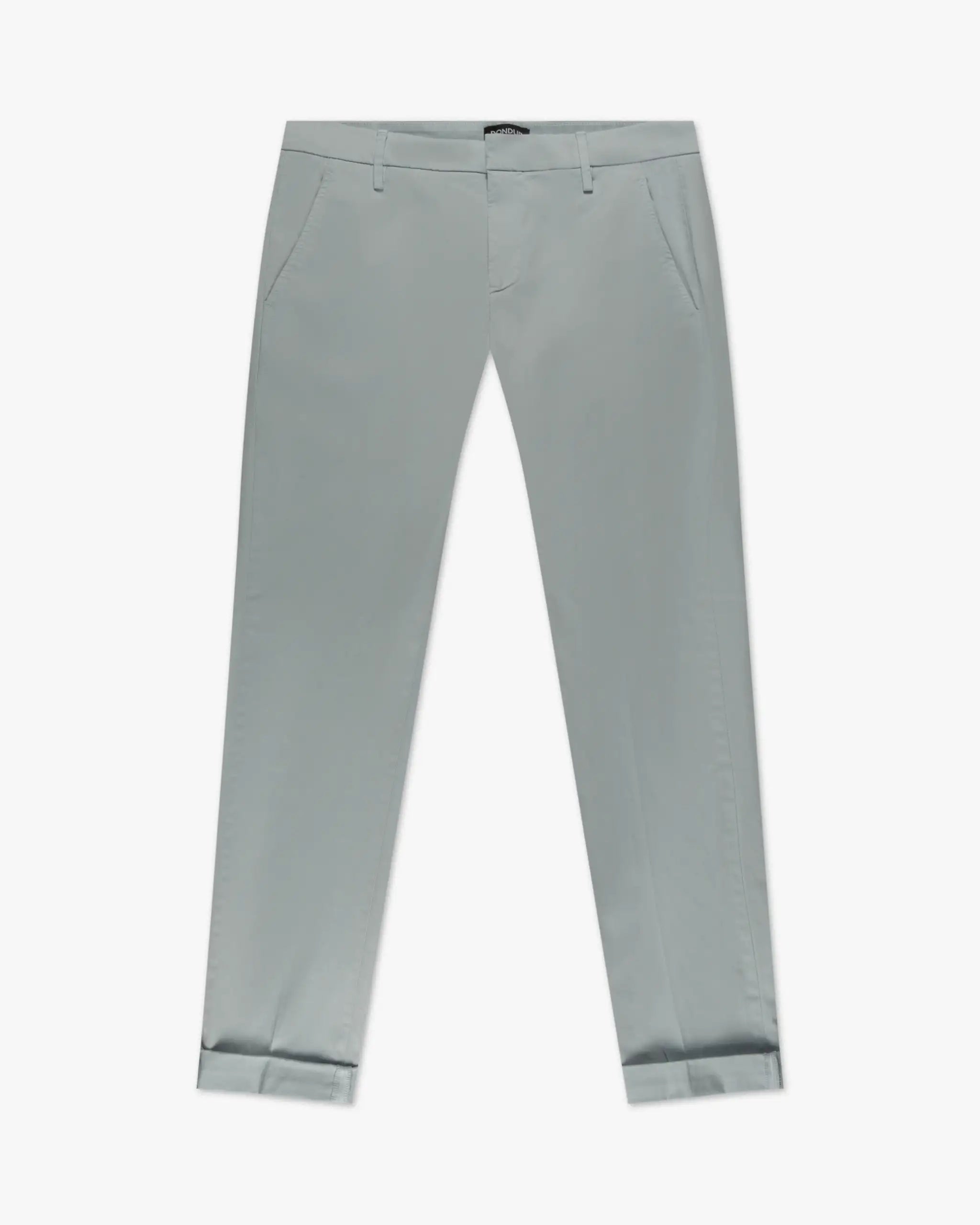 Hellblaue Gaubert Satin Raso Stretch Chino von Dondup