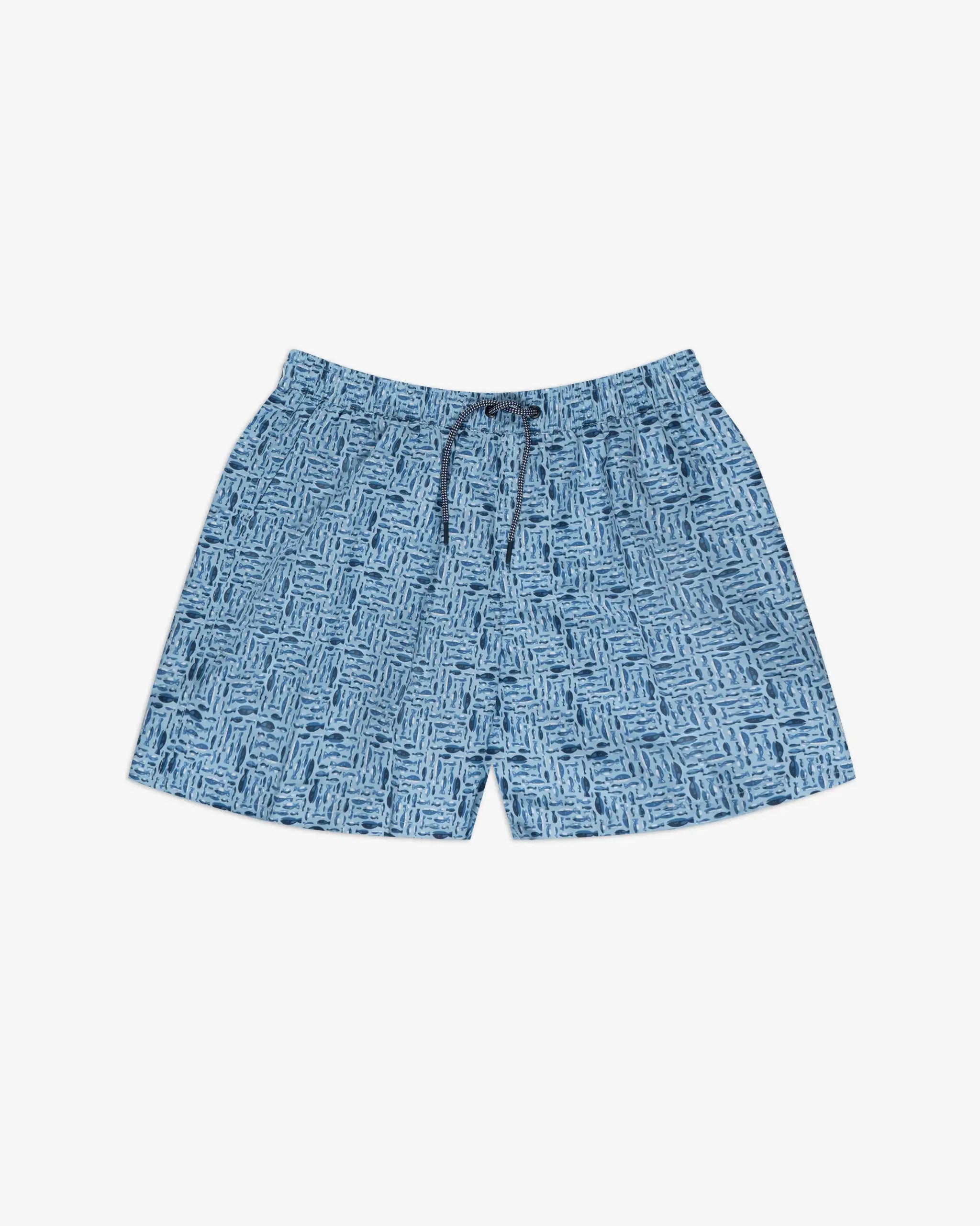 Summer Fisch-Boxer-Badehose von Hackett London