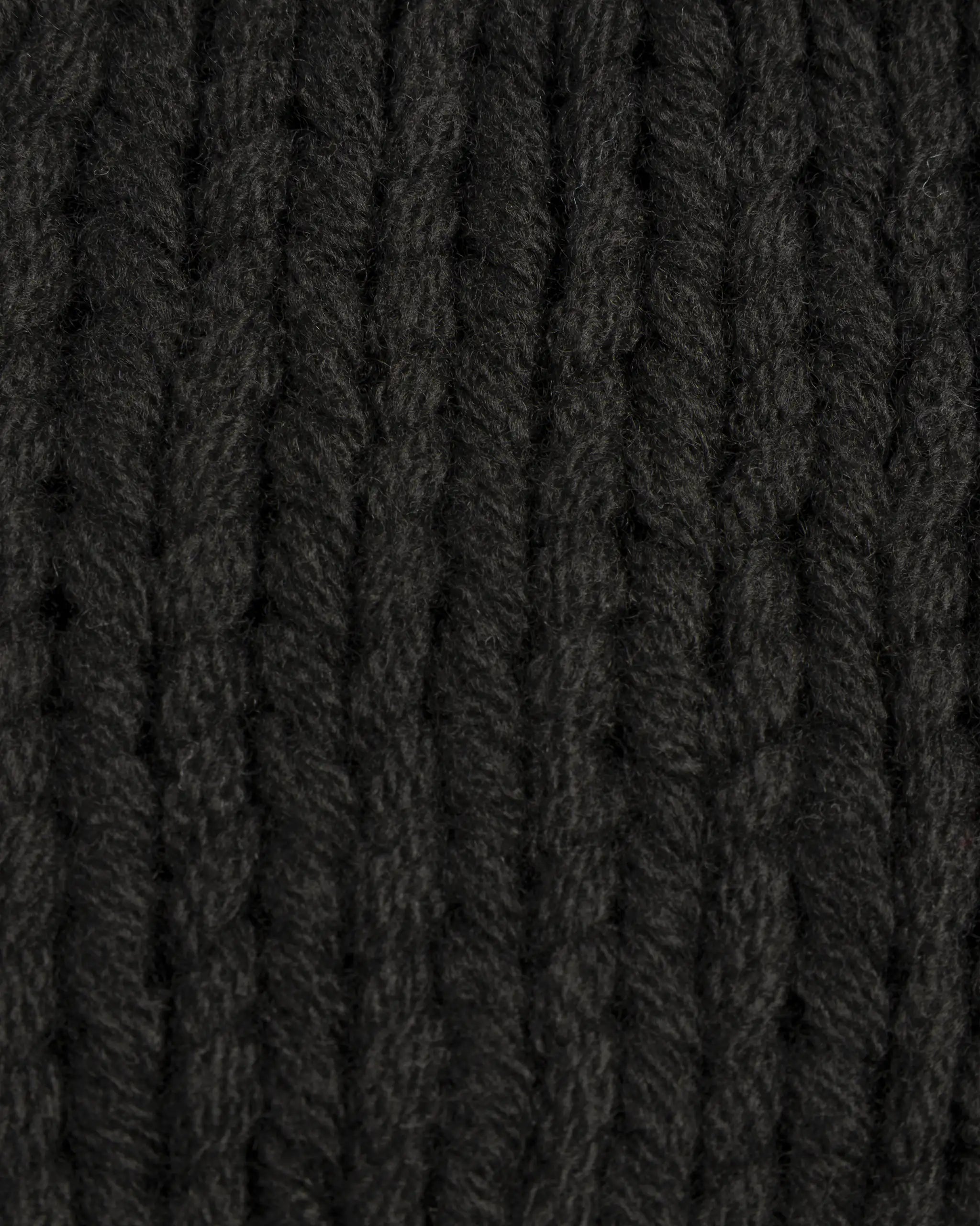 Schwarze Scotish-Yarn-Pikee Cardigan von Ilona von Preuschen