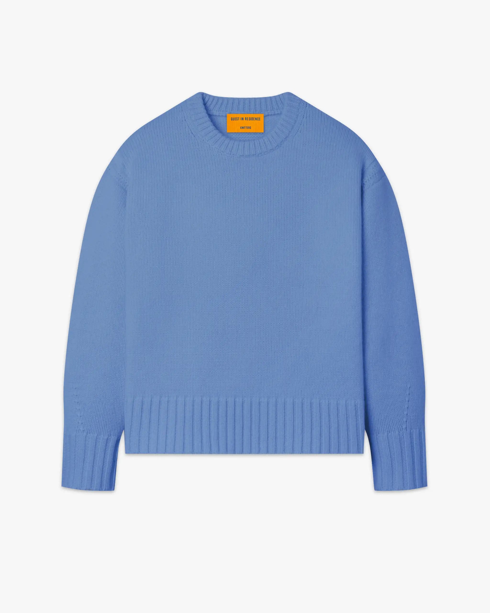 Französisch Blauer All Day Pullover aus Kaschmir von Guest in Residence