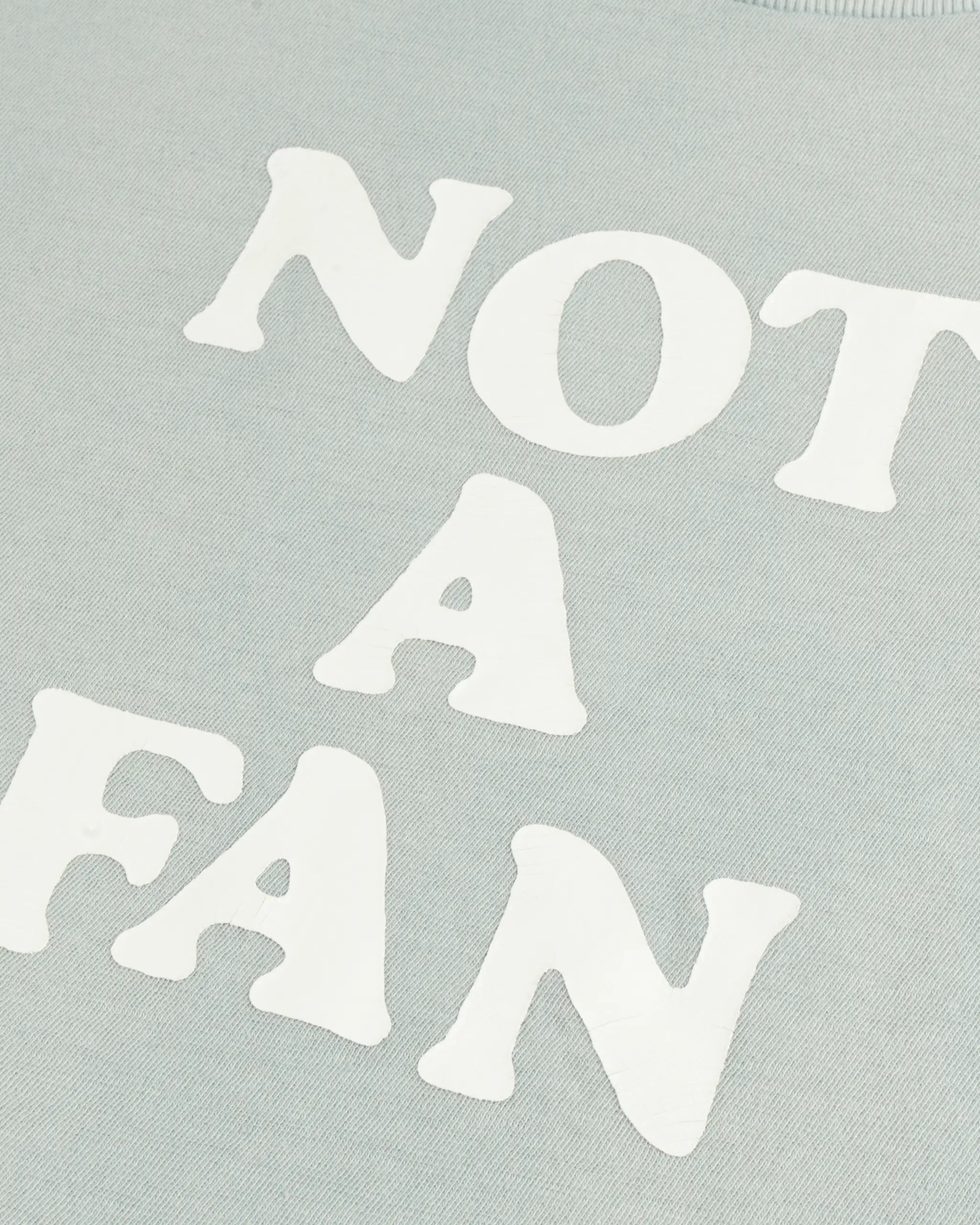 Light blue "Not A Fan Boy" T-shirt from R13 New York 