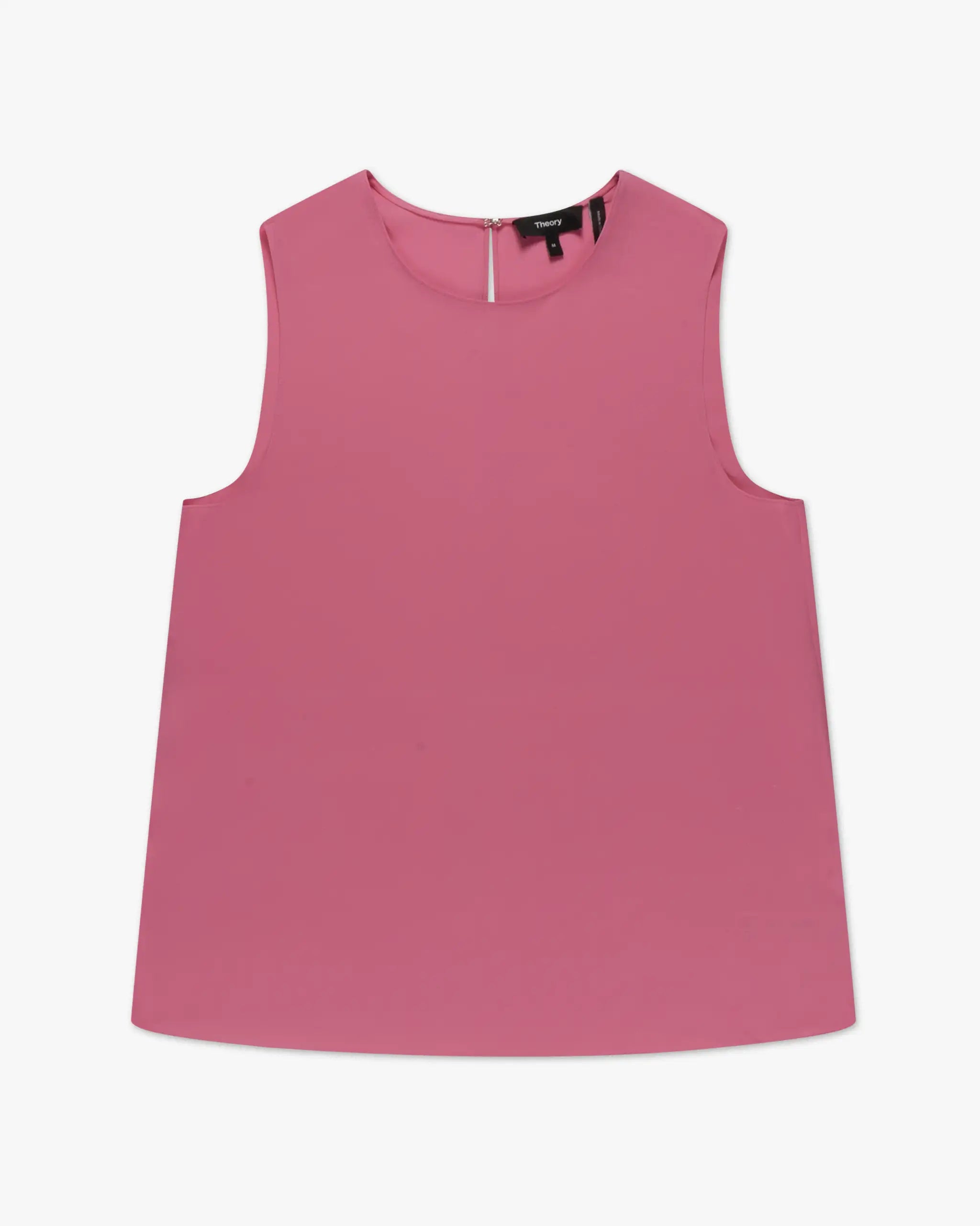 Pinkes Gerades Shell Tanktop von Theory