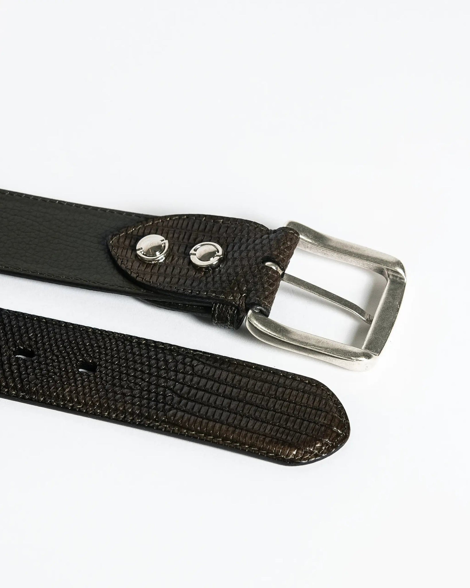 4cm Gürtel aus weichem Waranleder - Belts FAUSTO COLATO