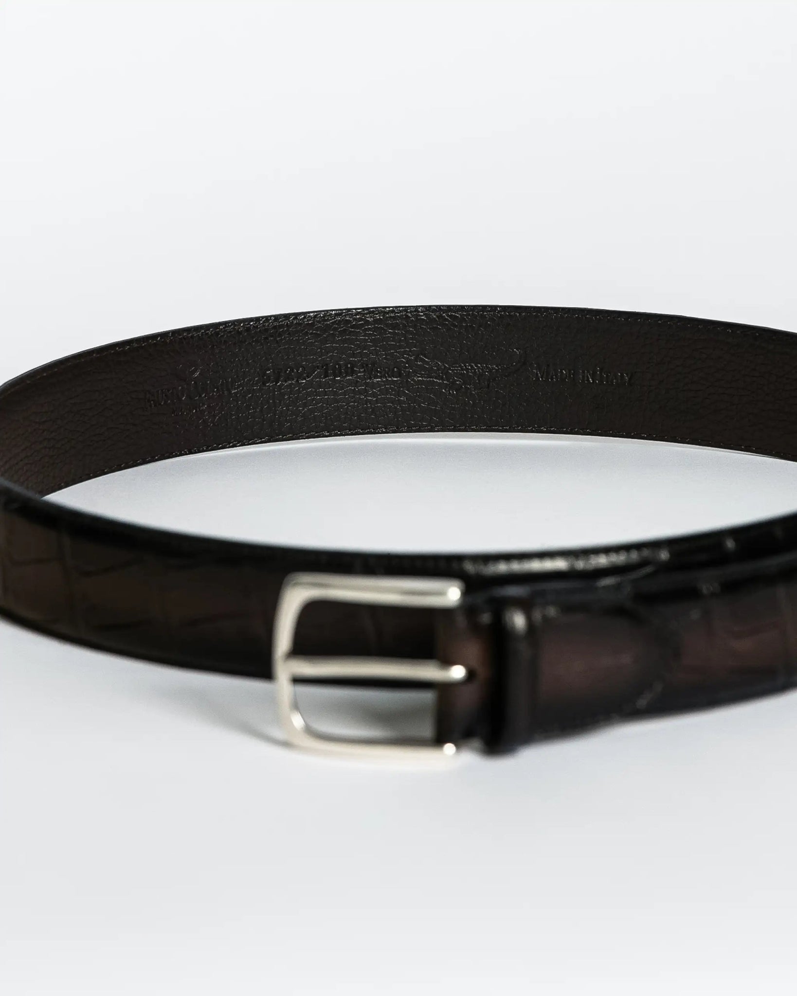 4cm Krokodilleder - Gürtel von Fausto Colato - Belts FAUSTO COLATO