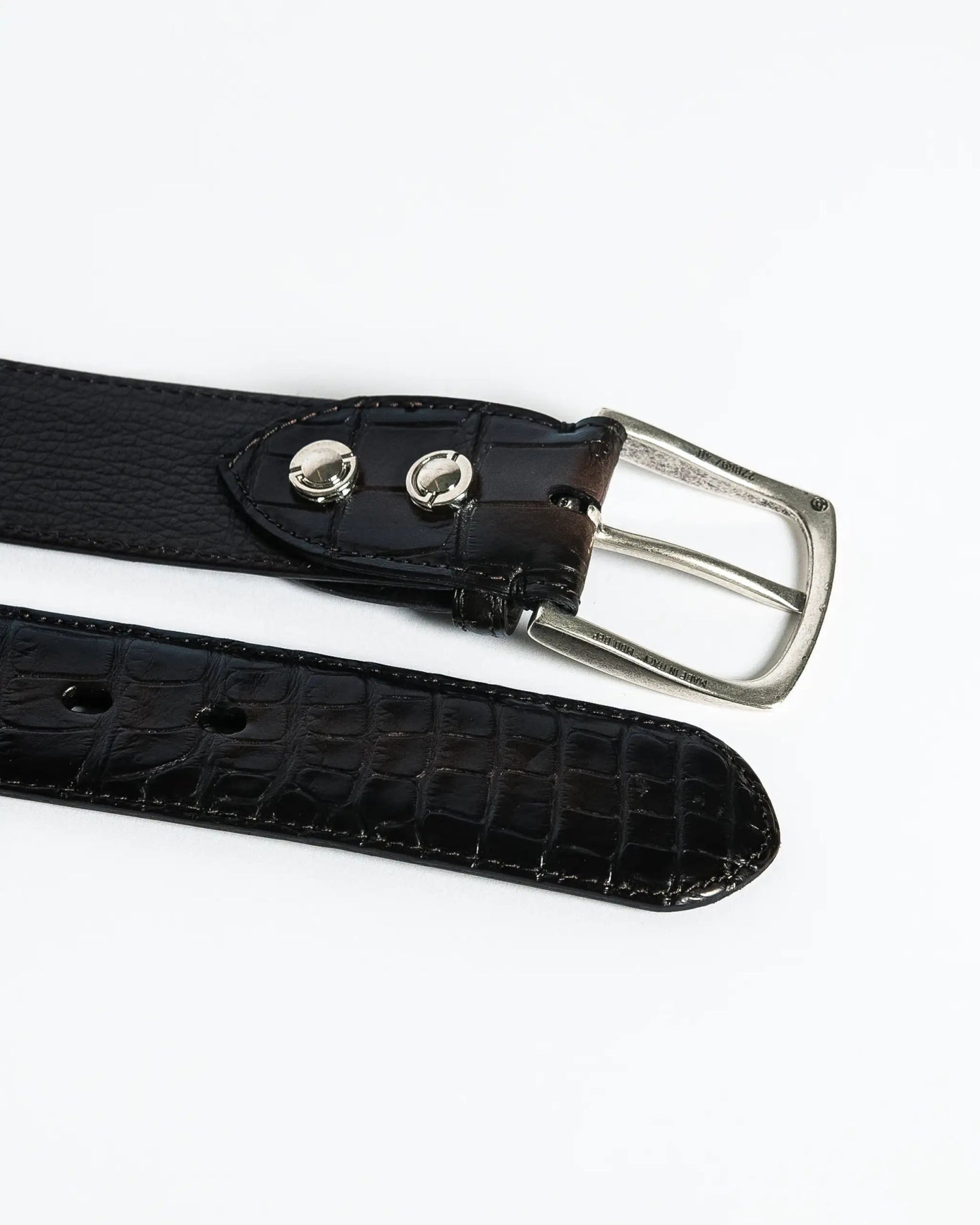 4cm Krokodilleder - Gürtel von Fausto Colato - Belts FAUSTO COLATO