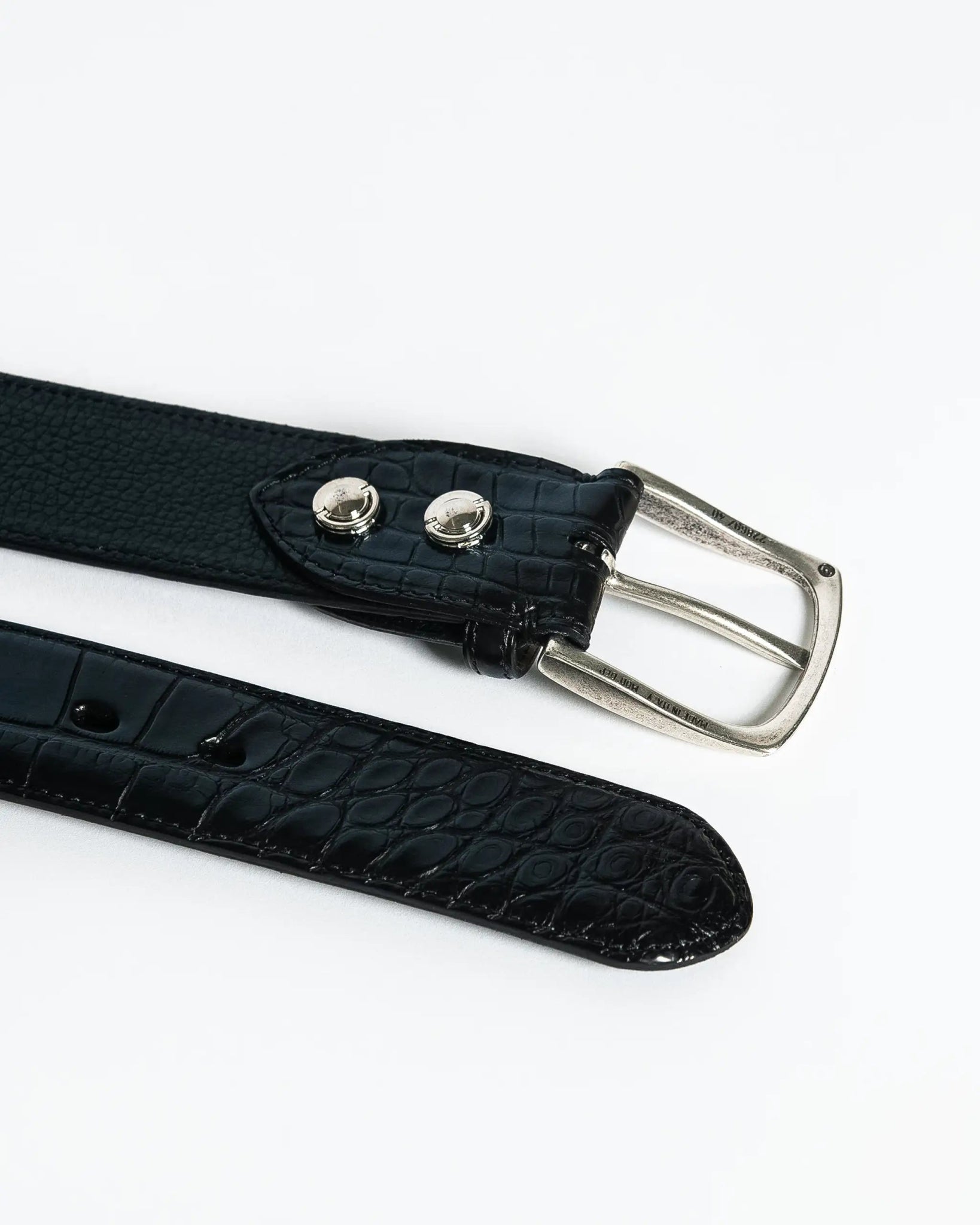 4cm Krokodilleder - Gürtel von Fausto Colato - Belts FAUSTO COLATO