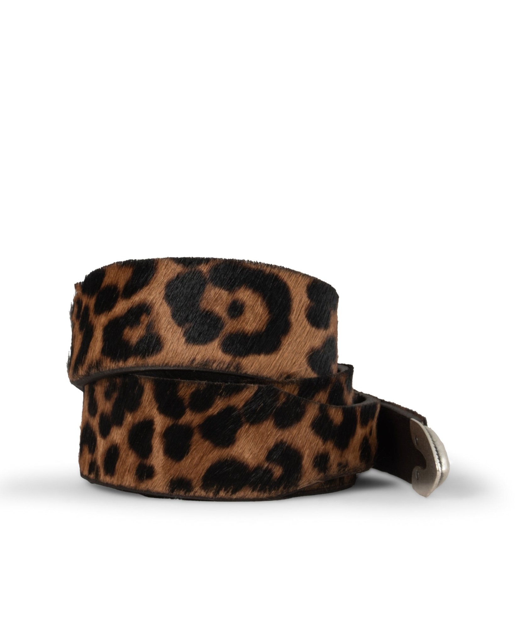 ALBERTO LUTI | ANIMAL PRINT PONY SKIN BELT - Belts ALBERTOLUTI