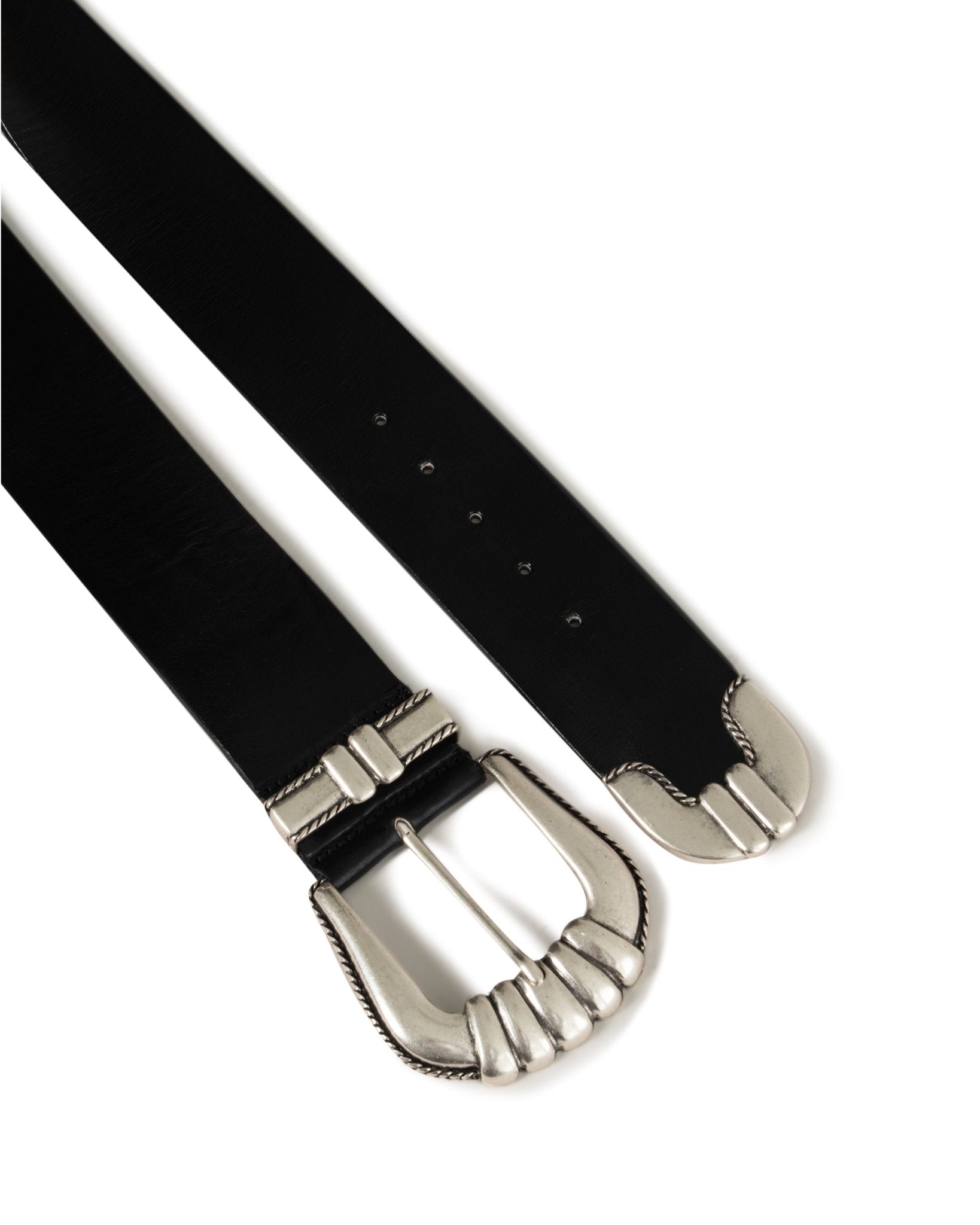 ALBERTO LUTI | BIG BUCKLE DRESS BELT - Belts ALBERTOLUTI