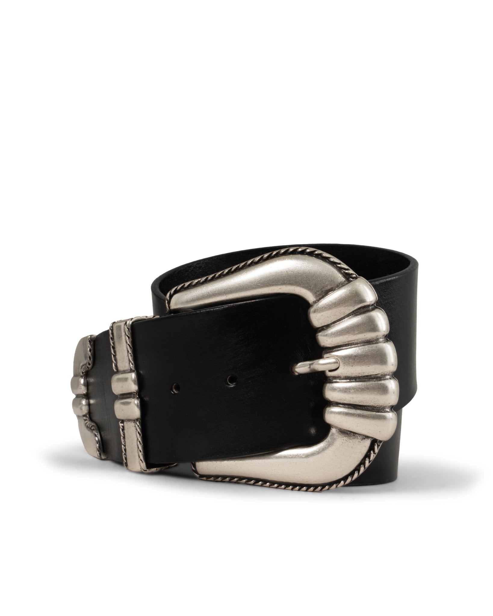 ALBERTO LUTI | BIG BUCKLE DRESS BELT - Belts ALBERTOLUTI