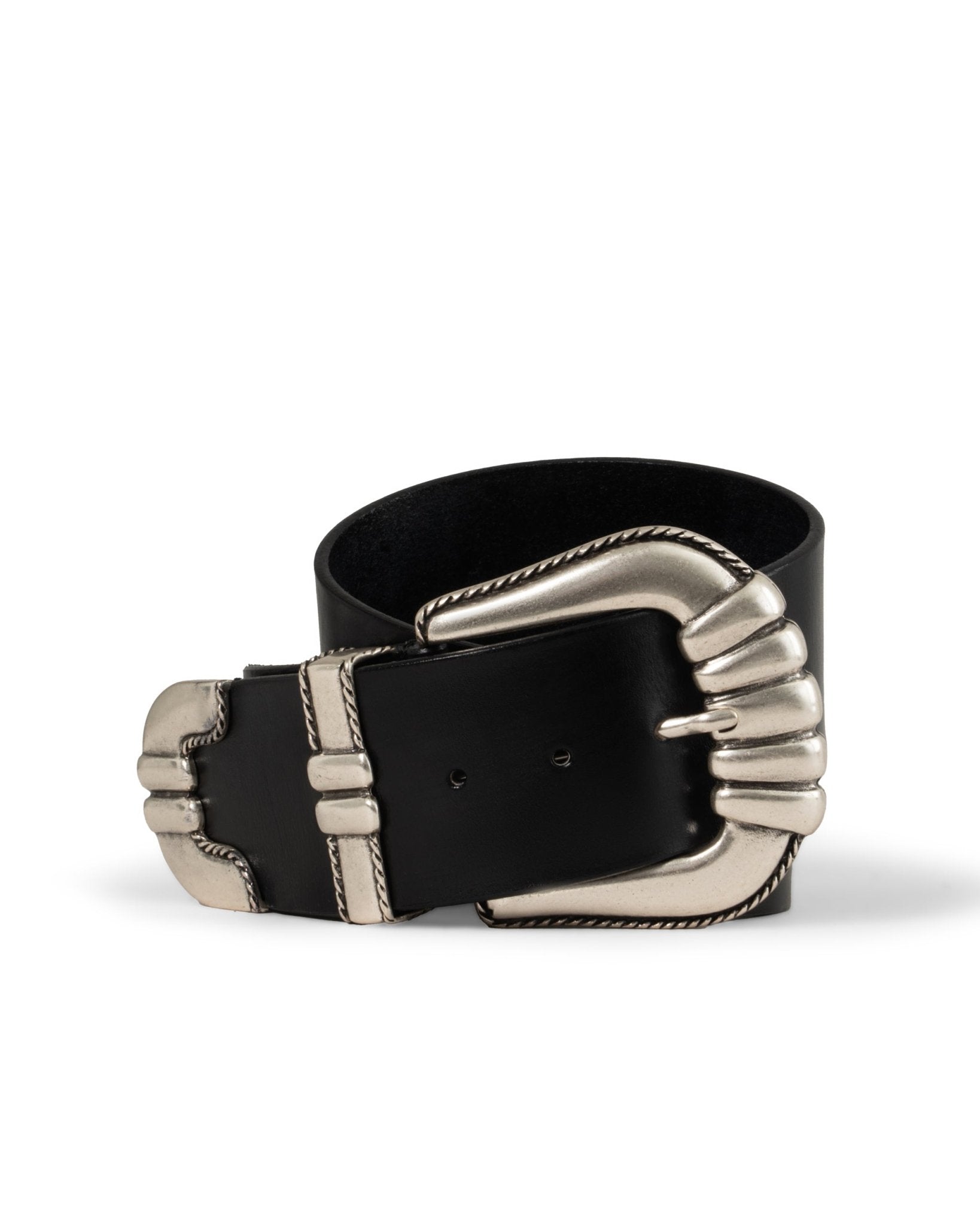 ALBERTO LUTI | BIG BUCKLE DRESS BELT - Belts ALBERTOLUTI