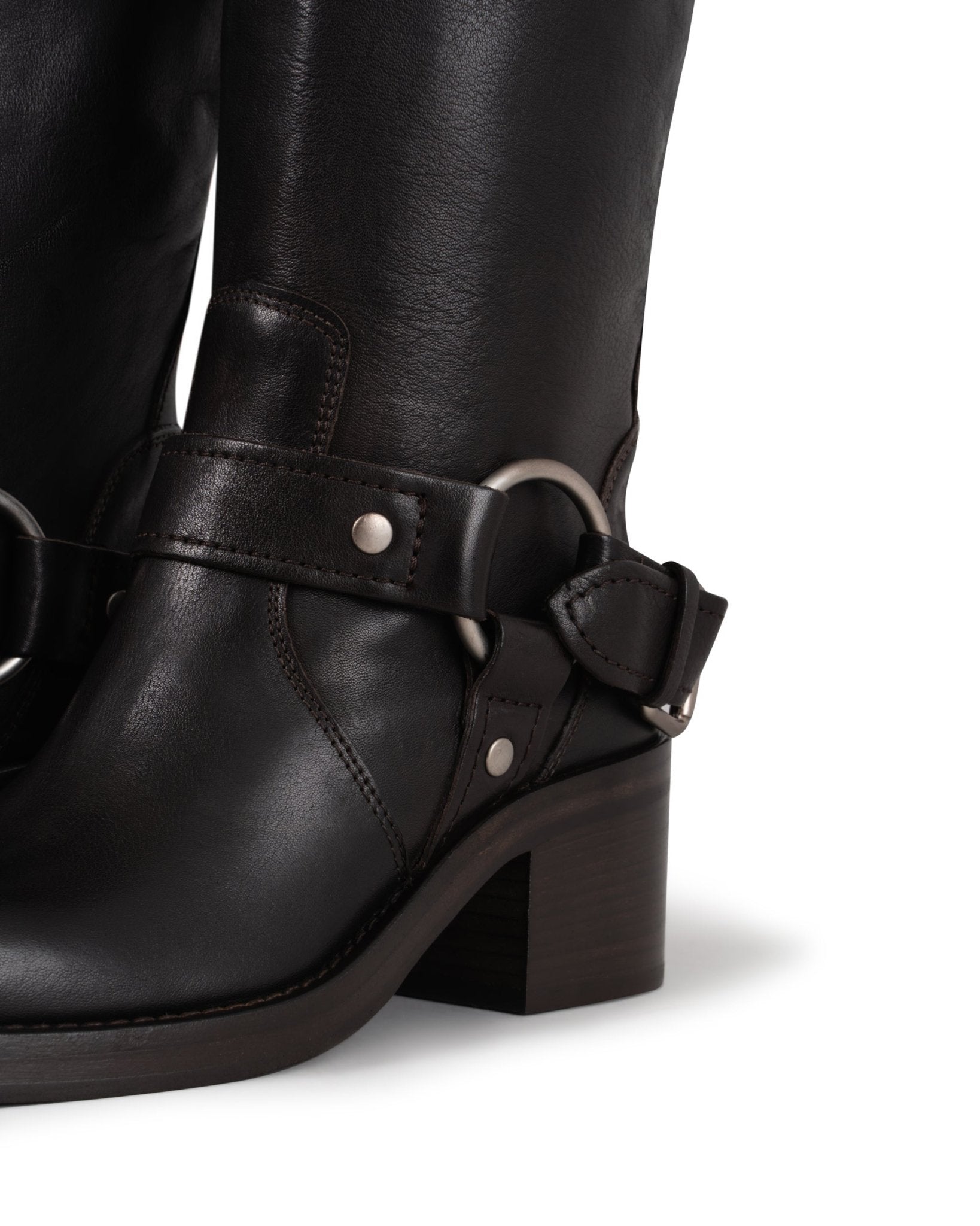 ASH | HIGH LAMB BASS BIKER BOOTS - Shoes ASH