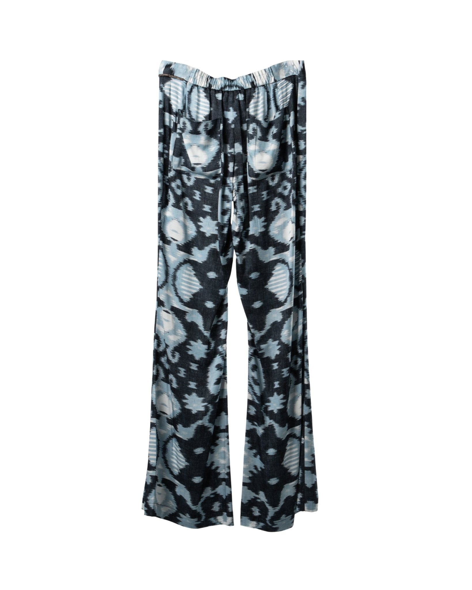 BAZAR DELUXE | VISCOSE STRETCH FLAIR CUT BEACH PANTS - Trousers BAZAR DELUXE