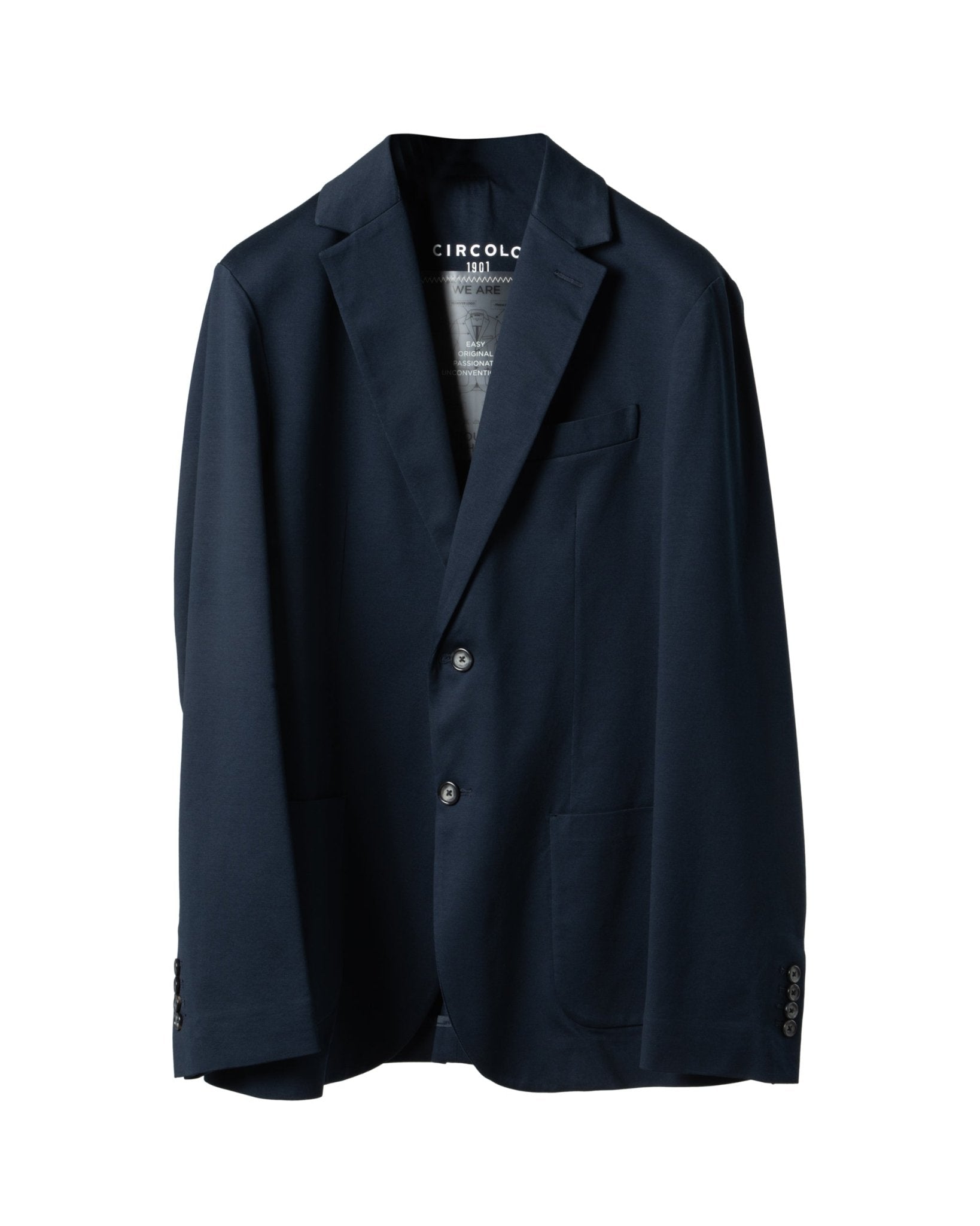 CIRCOLO 1901 | SCOTISCH YARN TRAVEL STRETCH BLAZER - Blazers CIRCOLO 1901