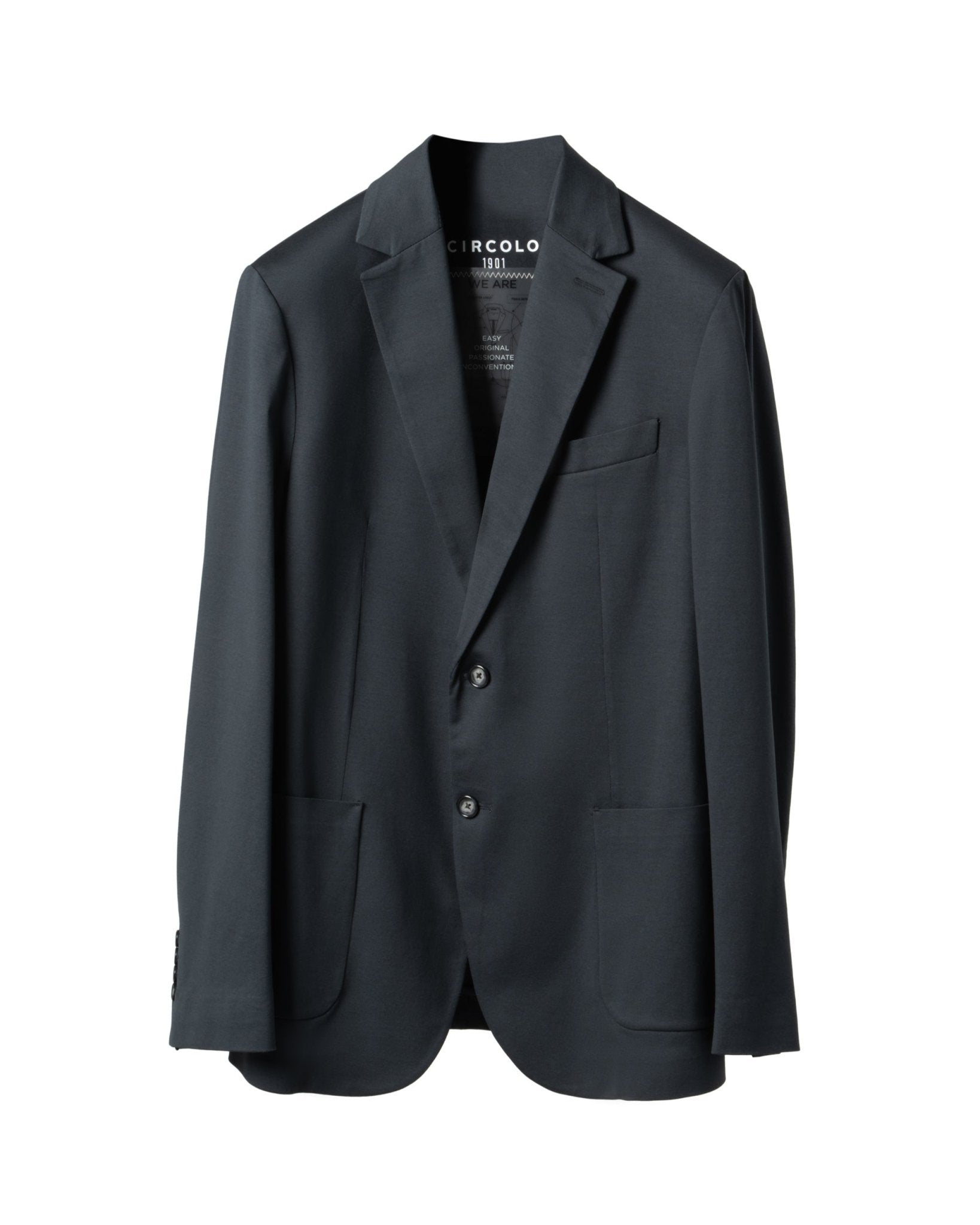 CIRCOLO 1901 | SCOTISCH YARN TRAVEL STRETCH BLAZER - Blazers CIRCOLO 1901