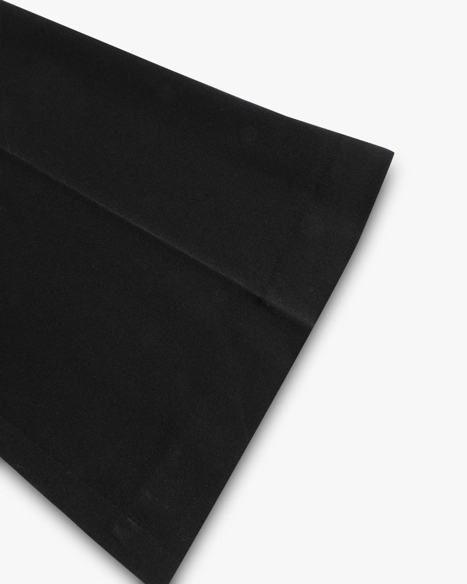 Crepe Schwarze Fünfundzwanzig Zoll Lange Wollkrepp Schlaghose von Avenue Montaigne - Trousers AVEMUE MONTAIGN