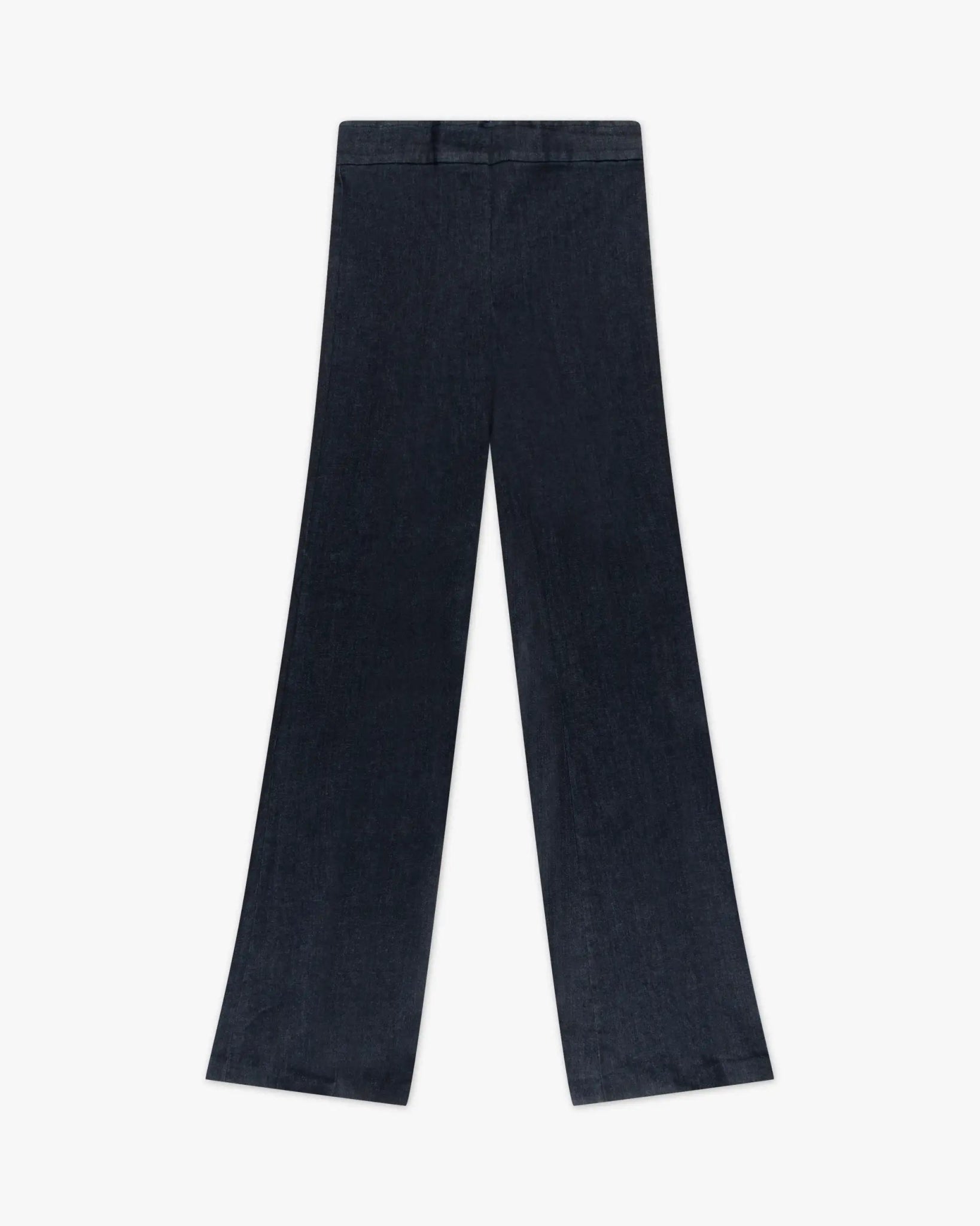 Dunkel Denim Vierundzwanzig Zoll Lange Denim Schlaghose von Avenue Montaigne - Trousers AVEMUE MONTAIGN