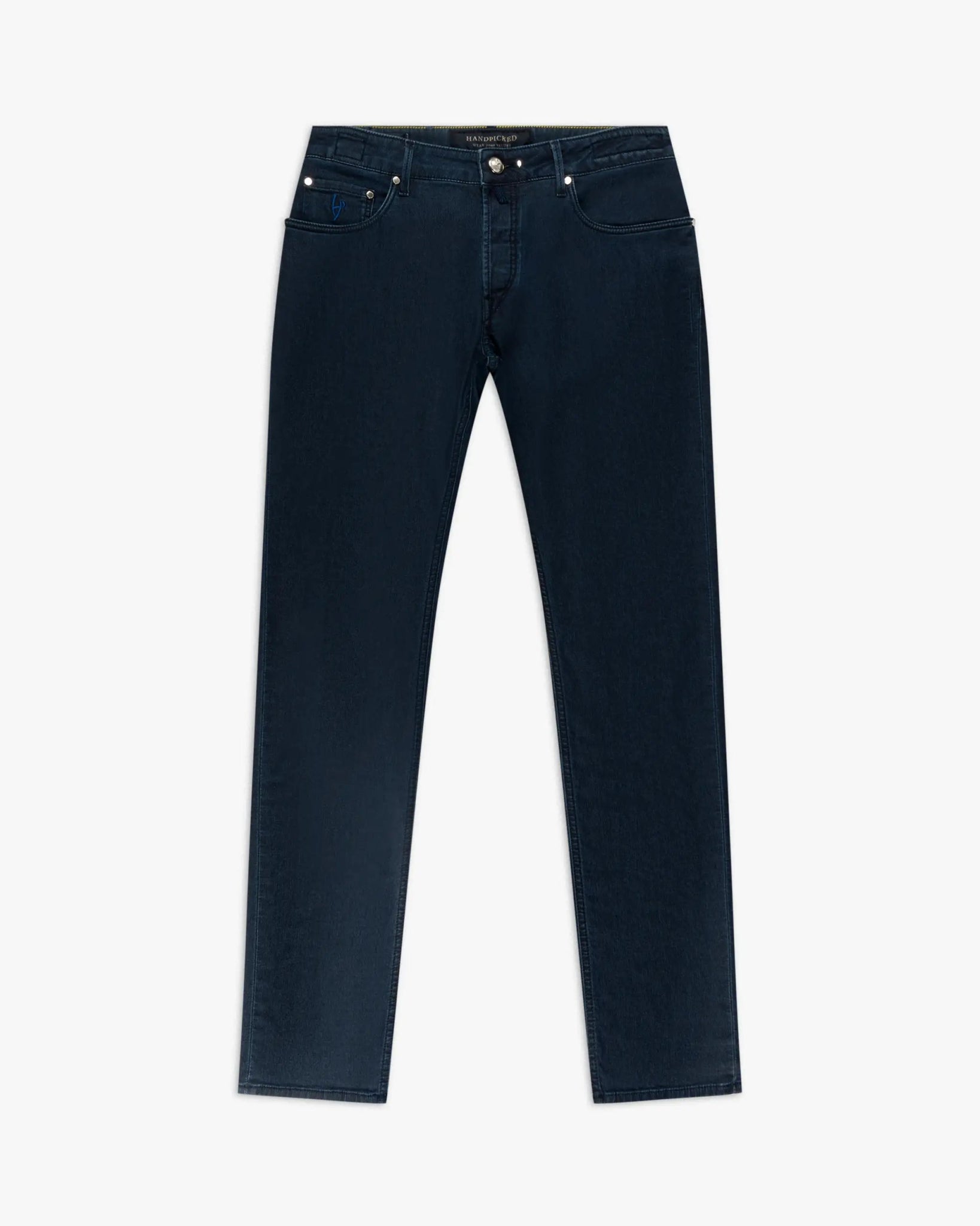 Dunkelblaue 5 Pocket Denim Hose von Handpicked - Denim HANDPICKED