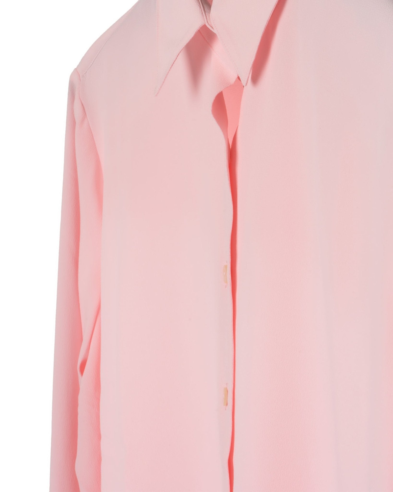 EMA NOU | ACETAT SILK BLOUSE - Blouses EMANOU