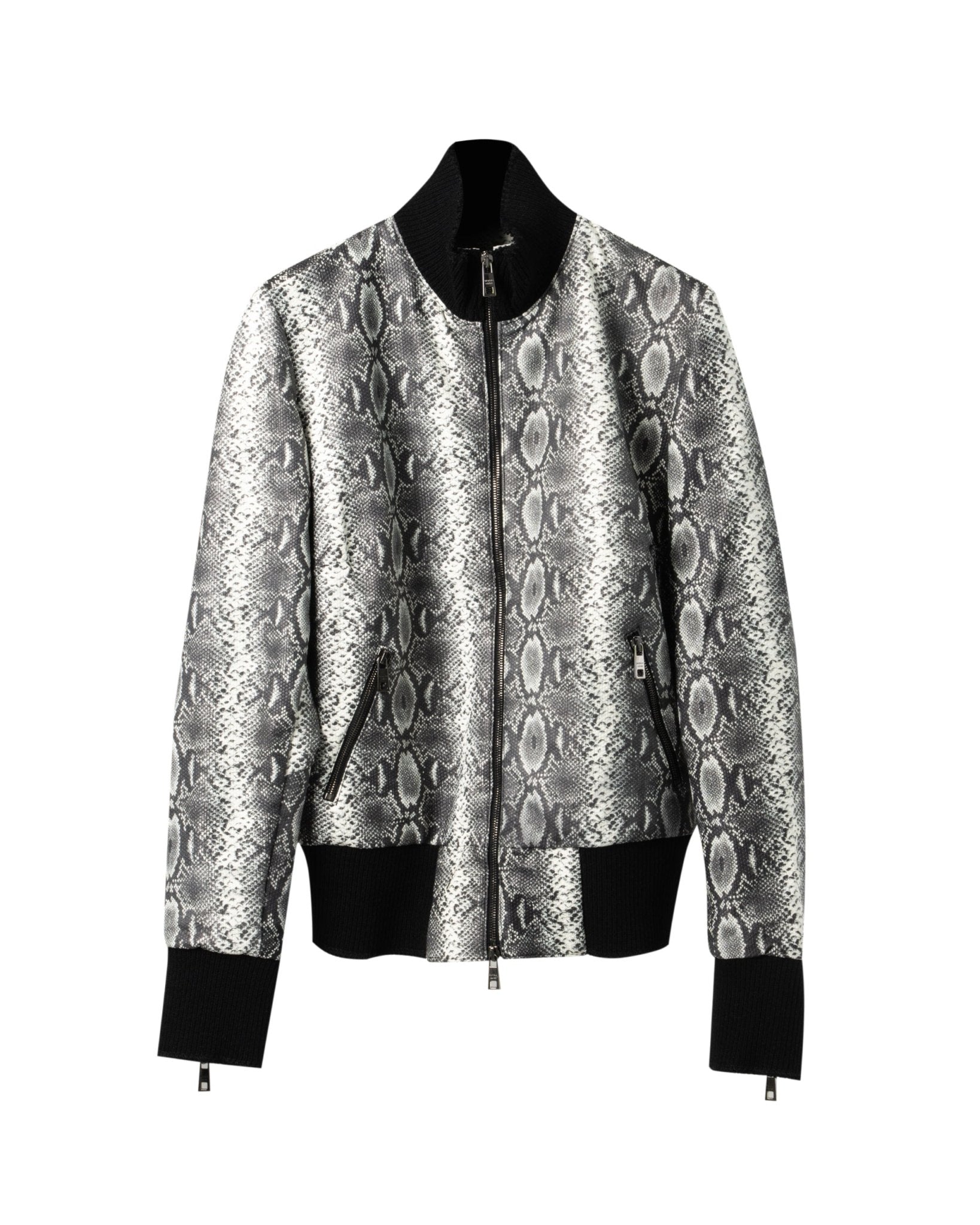 GIOGIO BRATO | SEXY VIPER PRINT BOMBER - Coats & Jackets GIORGIO BRATO