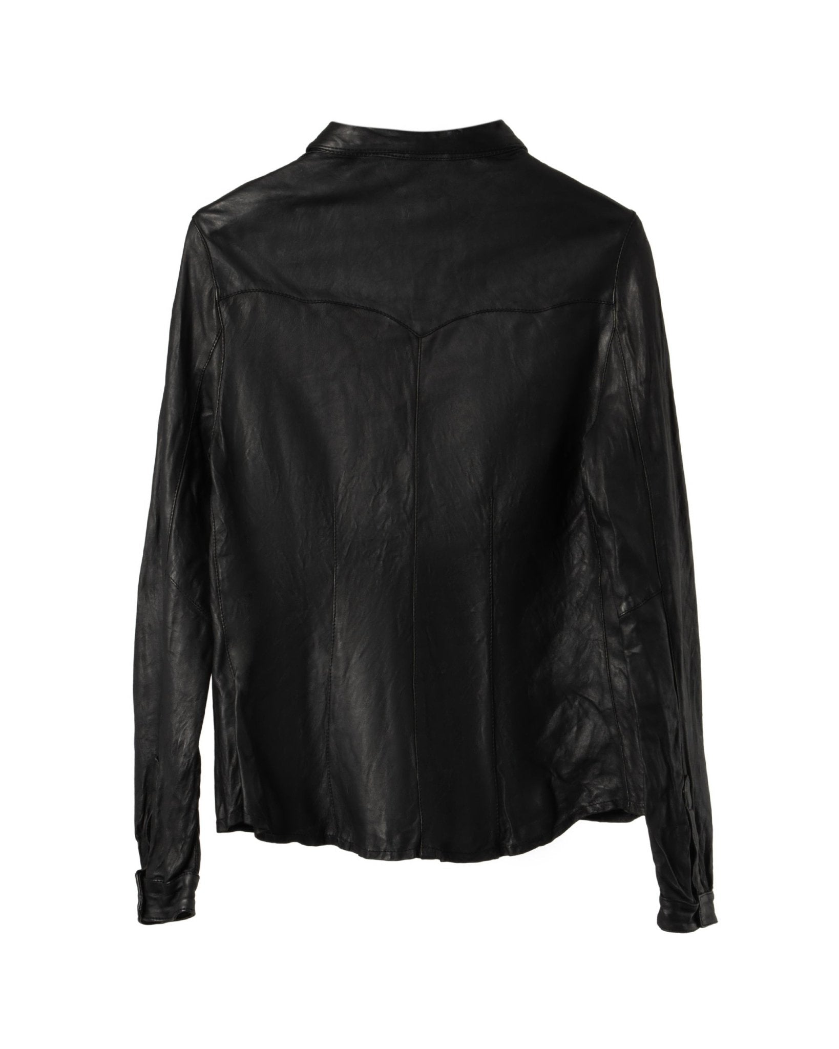 GIORGIO BRATO | LEATHER FIELD SHIRT - Coats & Jackets GIORGIO BRATO