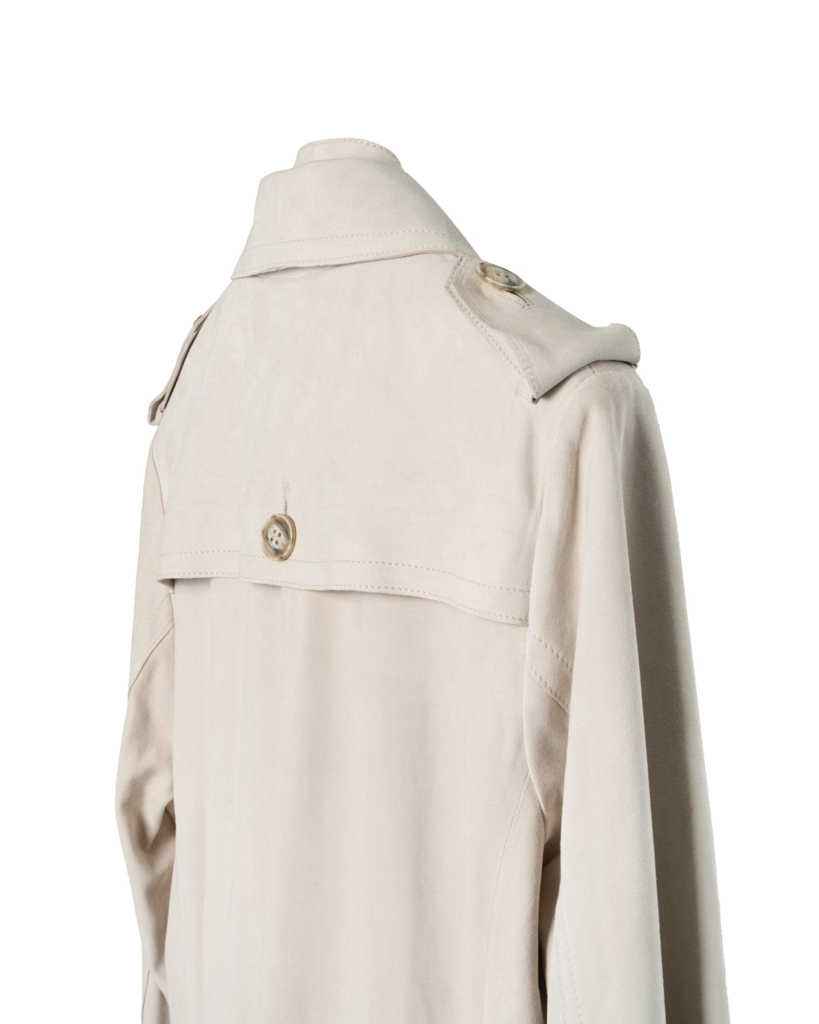 GIORGIO BRATO | SUEDE LIGHT LEATHER TRENCH - Coats & Jackets GIORGIO BRATO