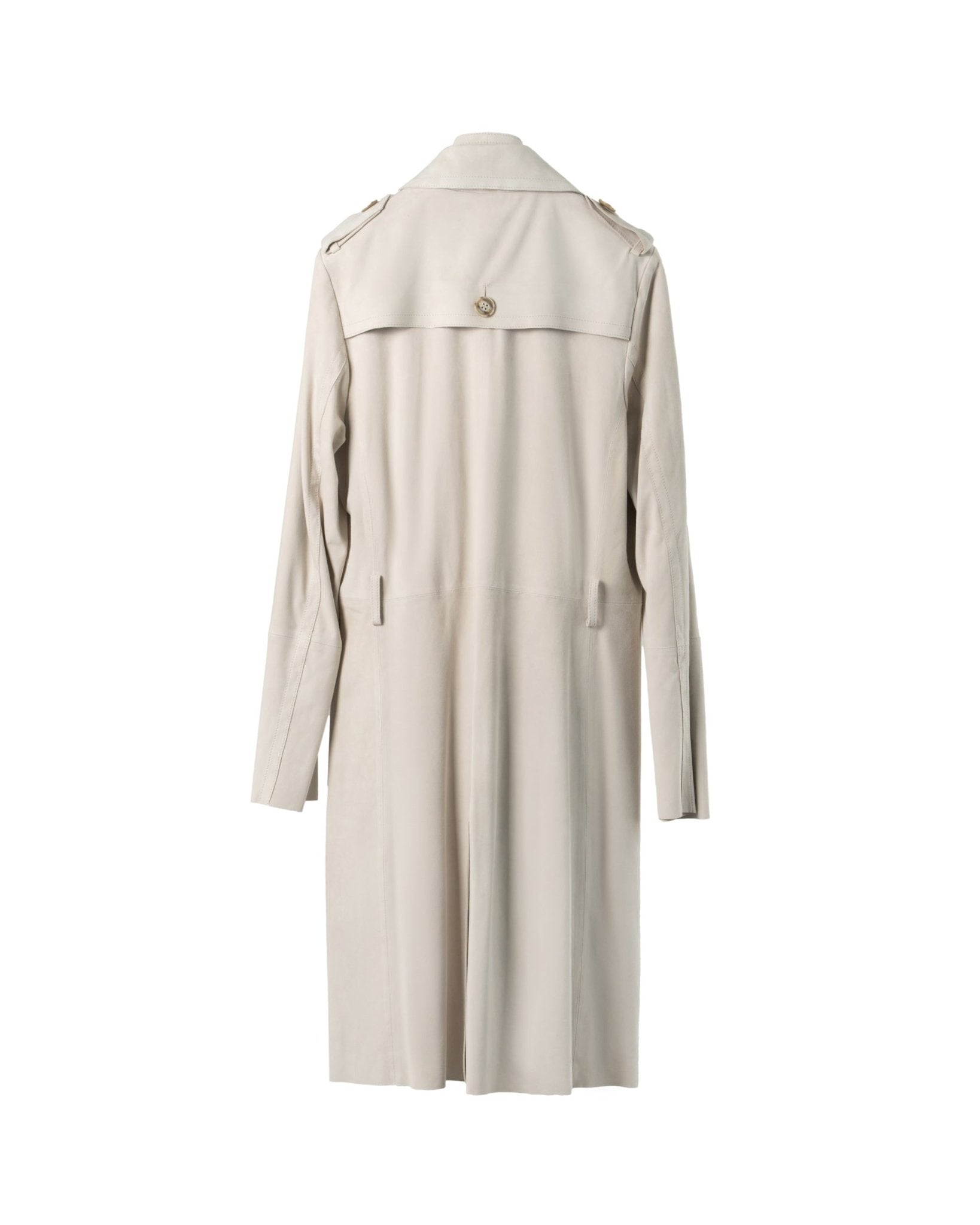 GIORGIO BRATO | SUEDE LIGHT LEATHER TRENCH - Coats & Jackets GIORGIO BRATO