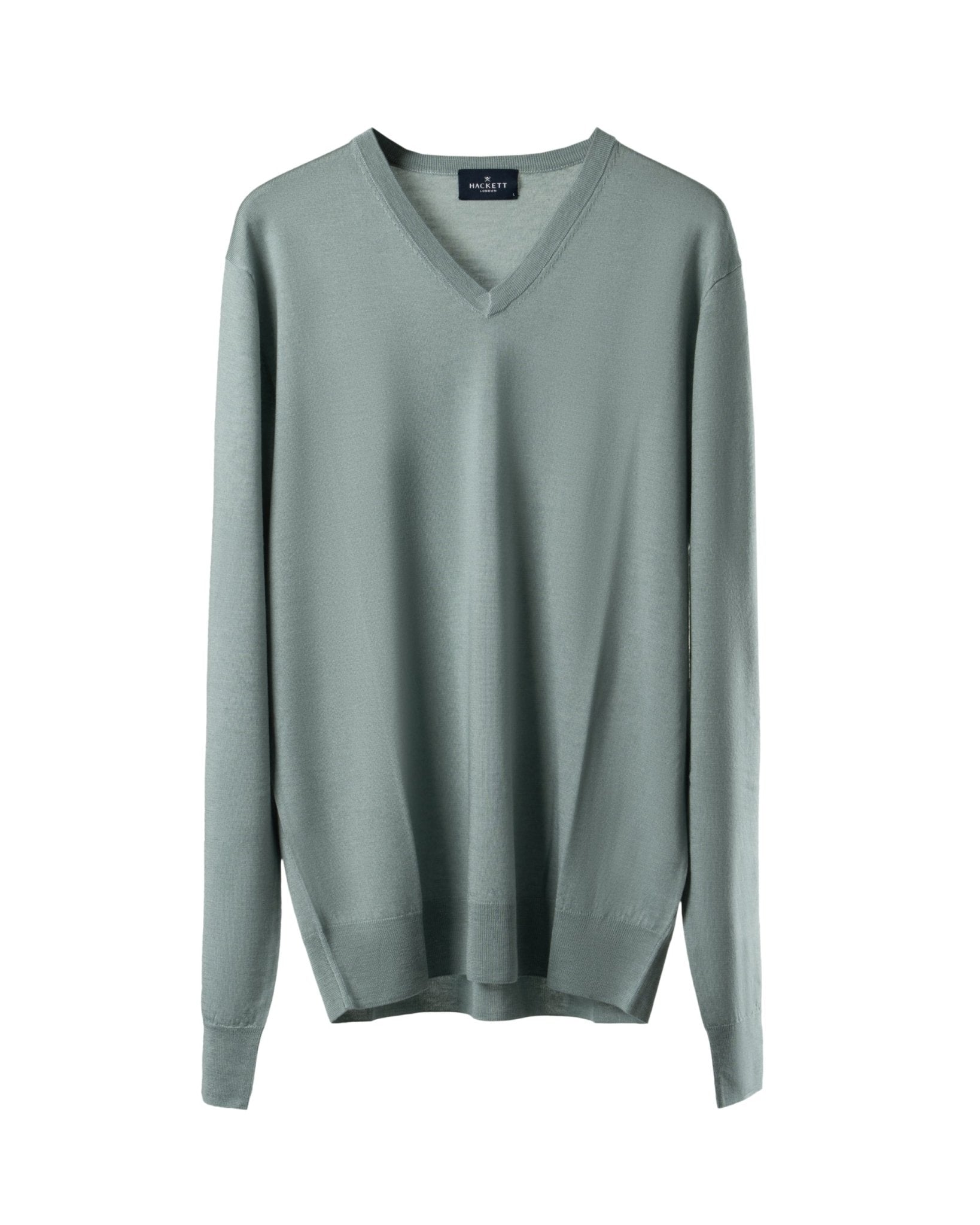 HACKETT LONDON | MERINO - SILK V - NECK - Knitwear Hackett