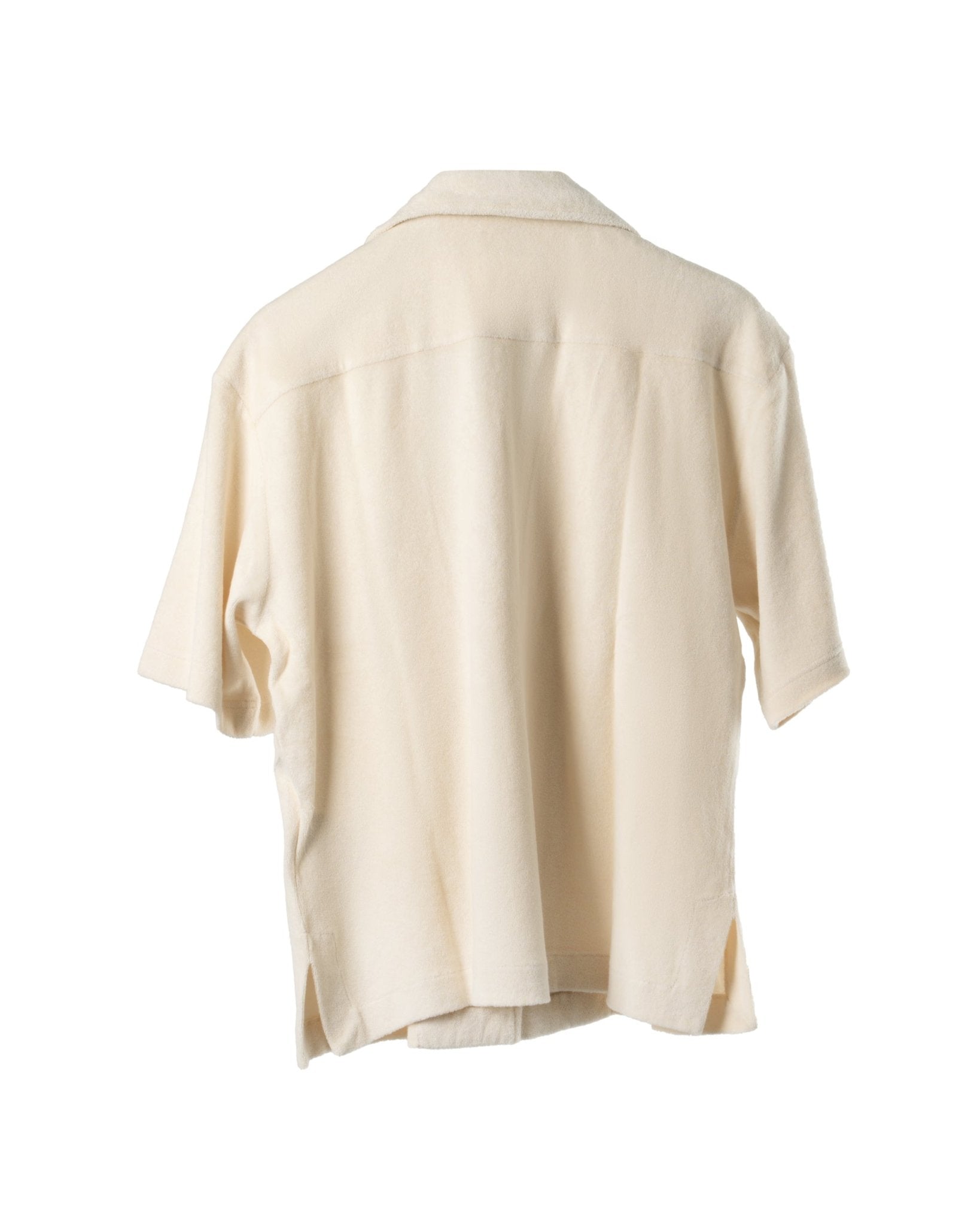 HALFBOY | TERRY FLEECE BOWLING SHIRT-Shirts HALFBOY