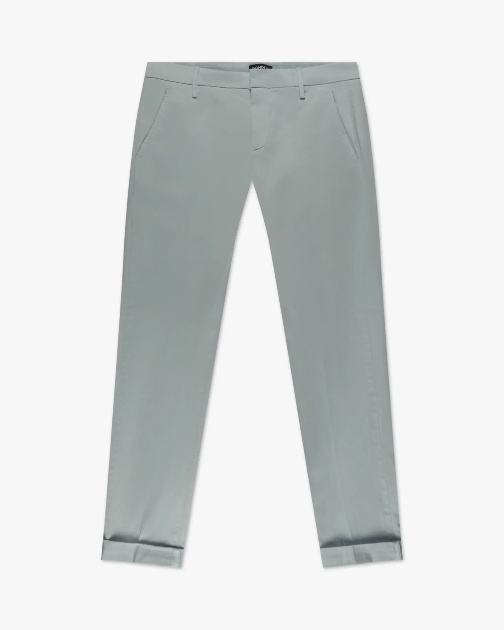 Hellblaue Gaubert Satin Raso Stretch Chino von Dondup - Trousers DONDUP