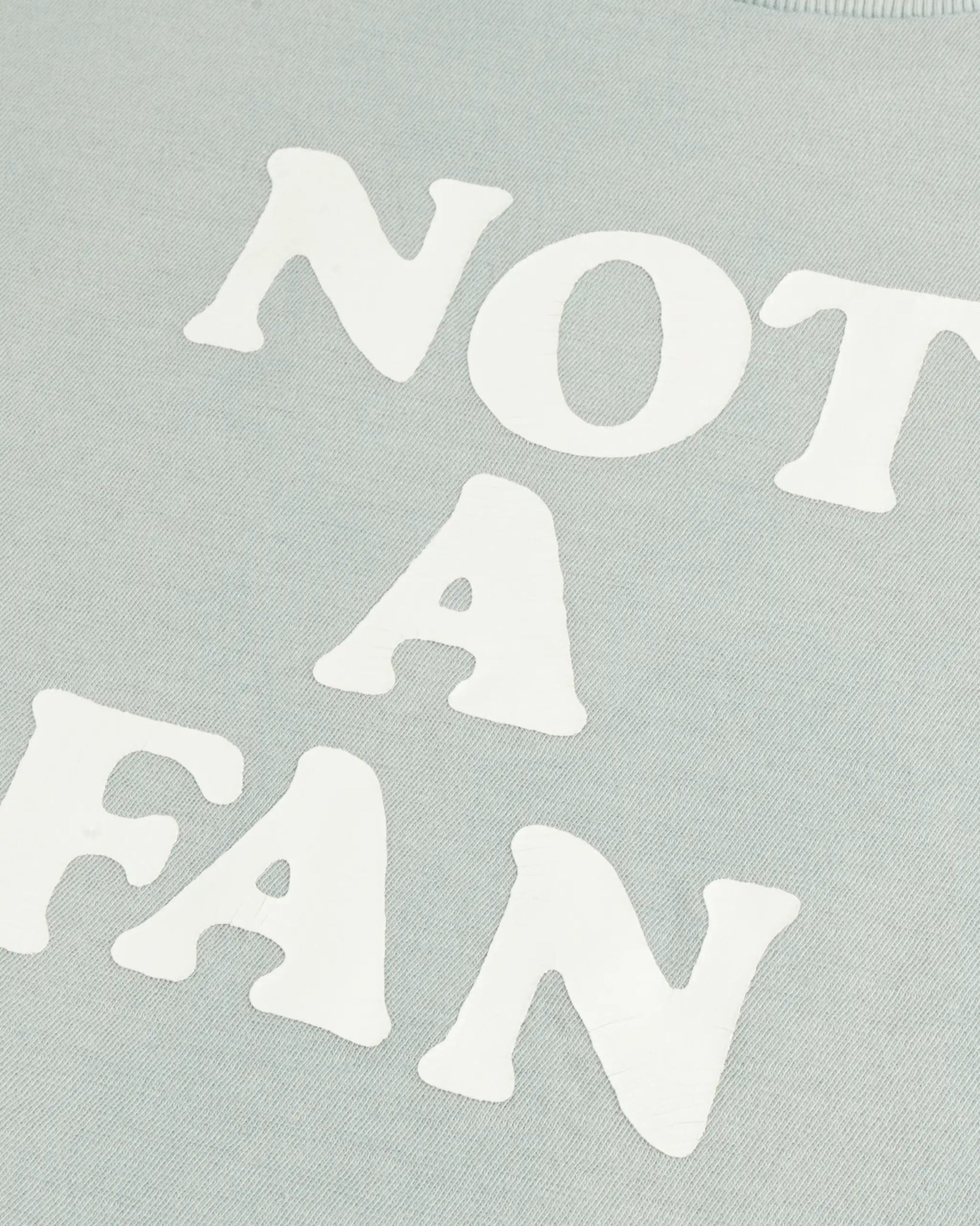 Hellblaues "Not A Fan Boy" T-Shirt von R13 New York - Shirts R13 WOMEN