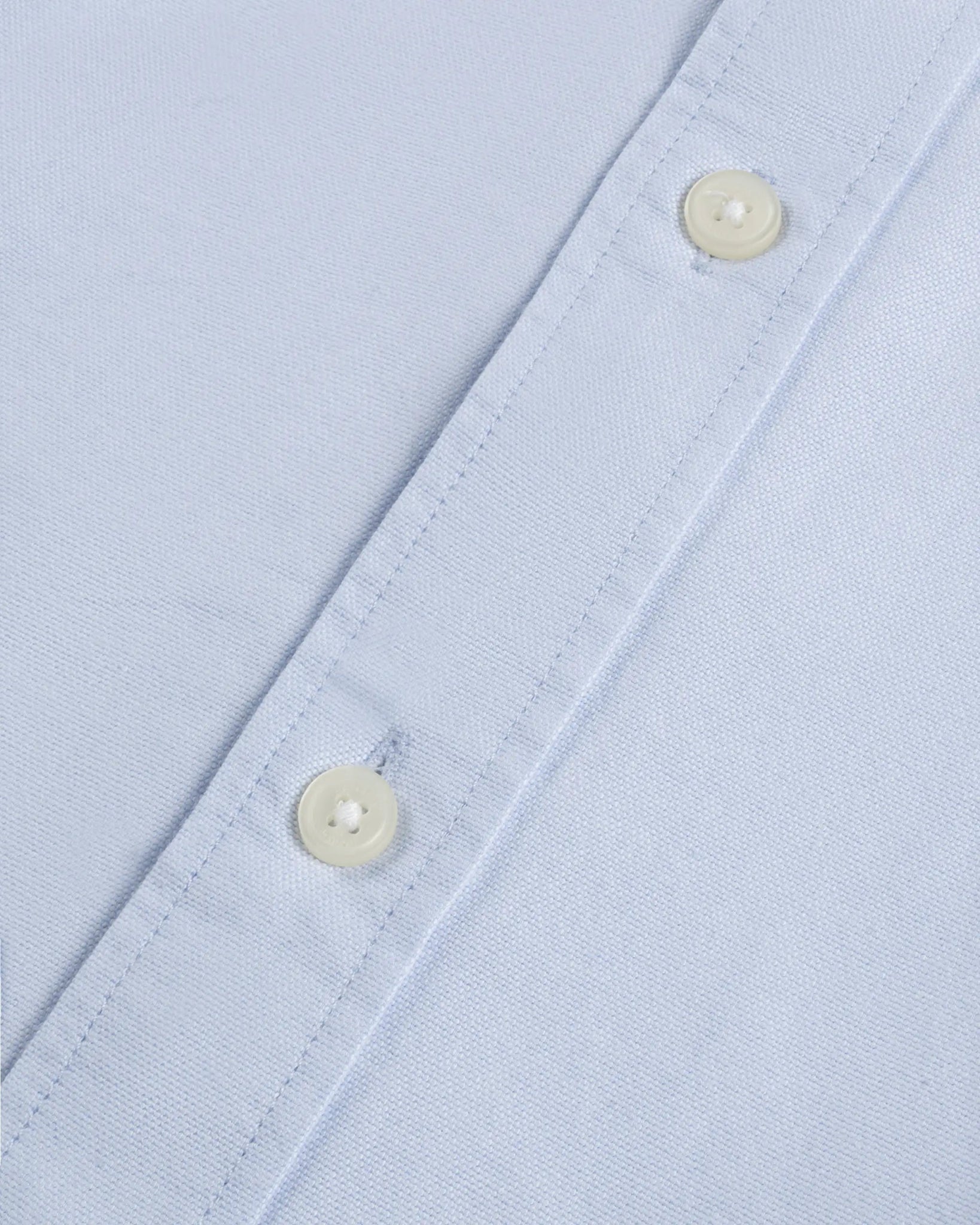 Himmelblaues Gewaschenes Oxford - Hemd von Hackett London - Shirts Hackett