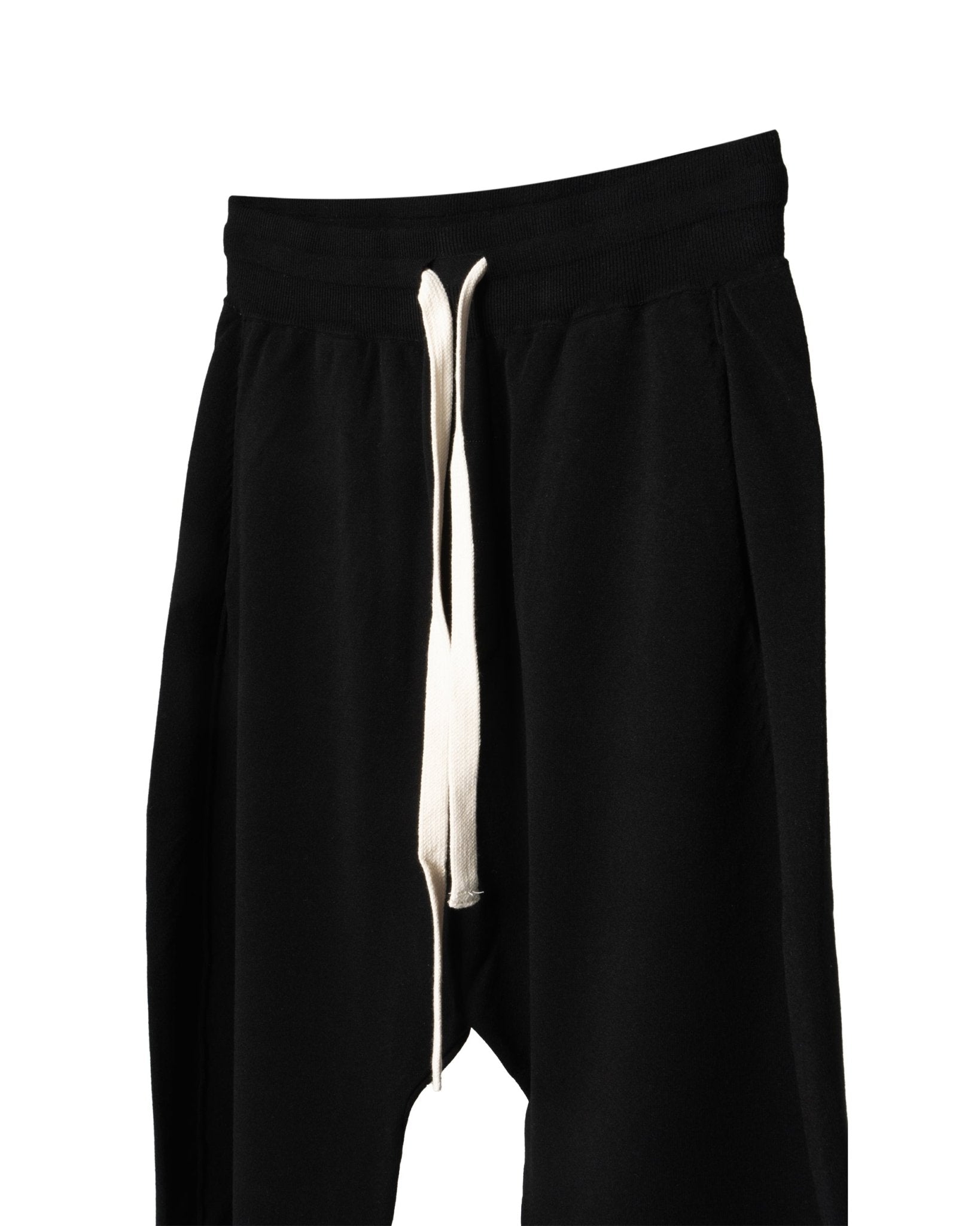 ISABEL BENENATO | VISCOSE KNIT DRAWSTRING SHORTS - Trousers ISABEL BENENAT